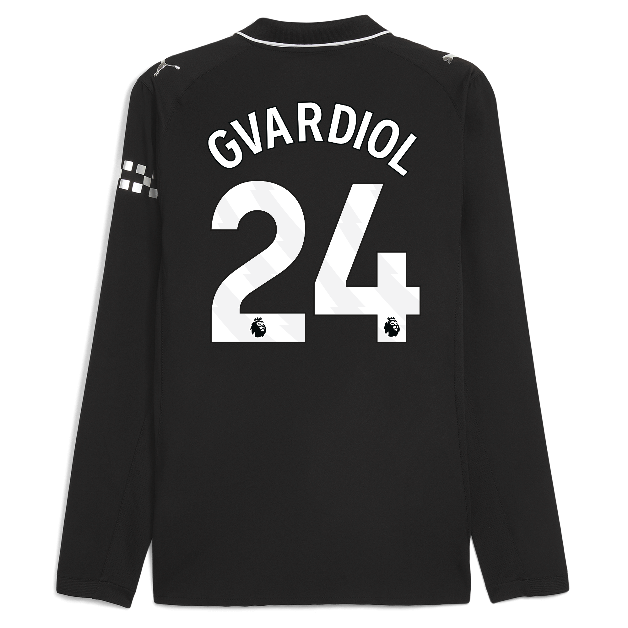 manchester city away authentic jersey 202526 long sleeve with gvardiol 24 printing Manchester City Shirts | Official Team Gear