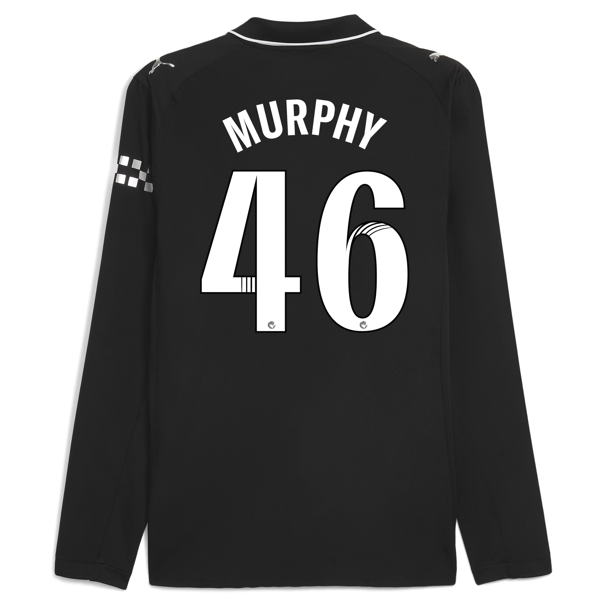 manchester city away authentic jersey 202526 long sleeve with murphy 46 printing Manchester City Shirts | Official Team Gear