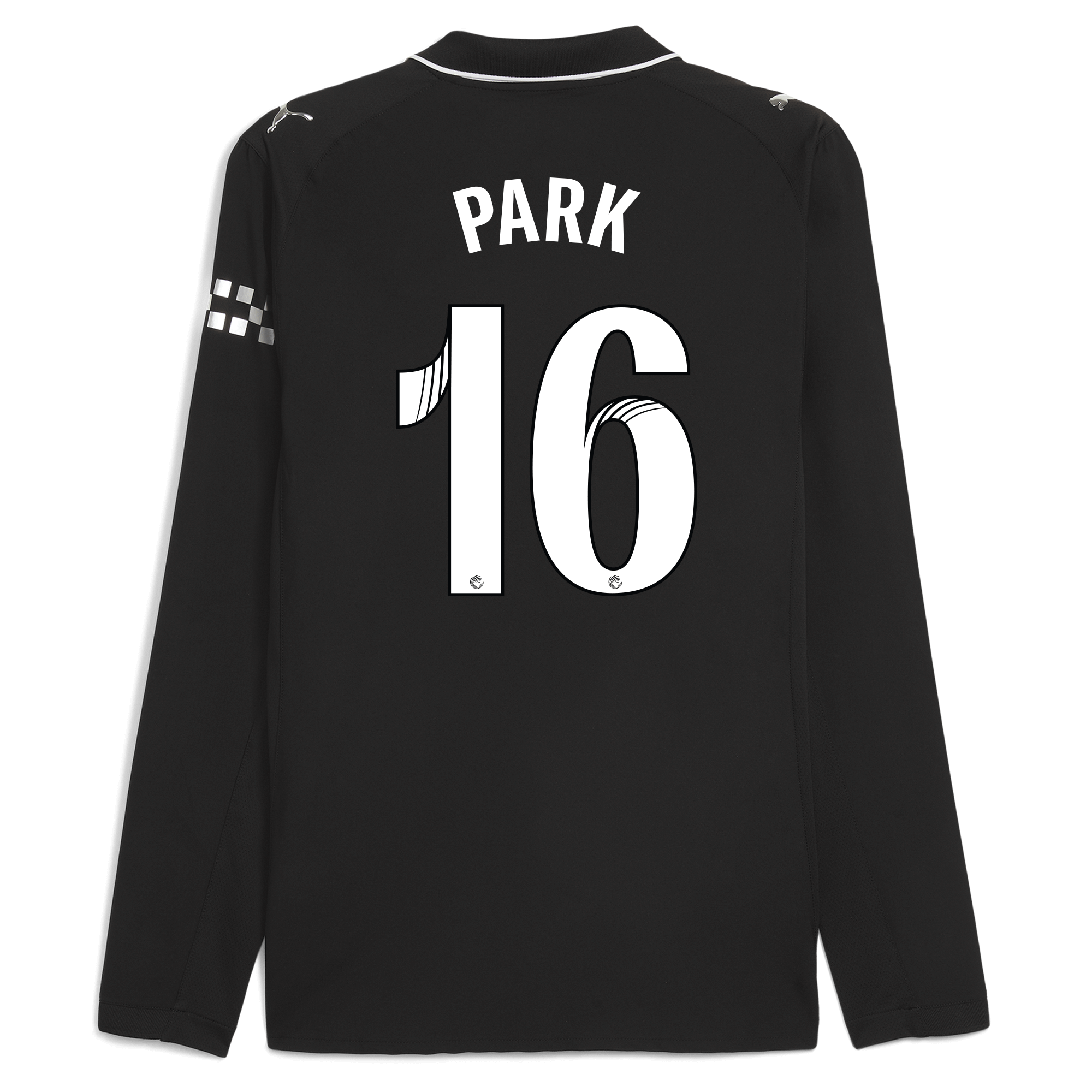 manchester city away authentic jersey 202526 long sleeve with park 16 printing Manchester City Shirts | Official Team Gear