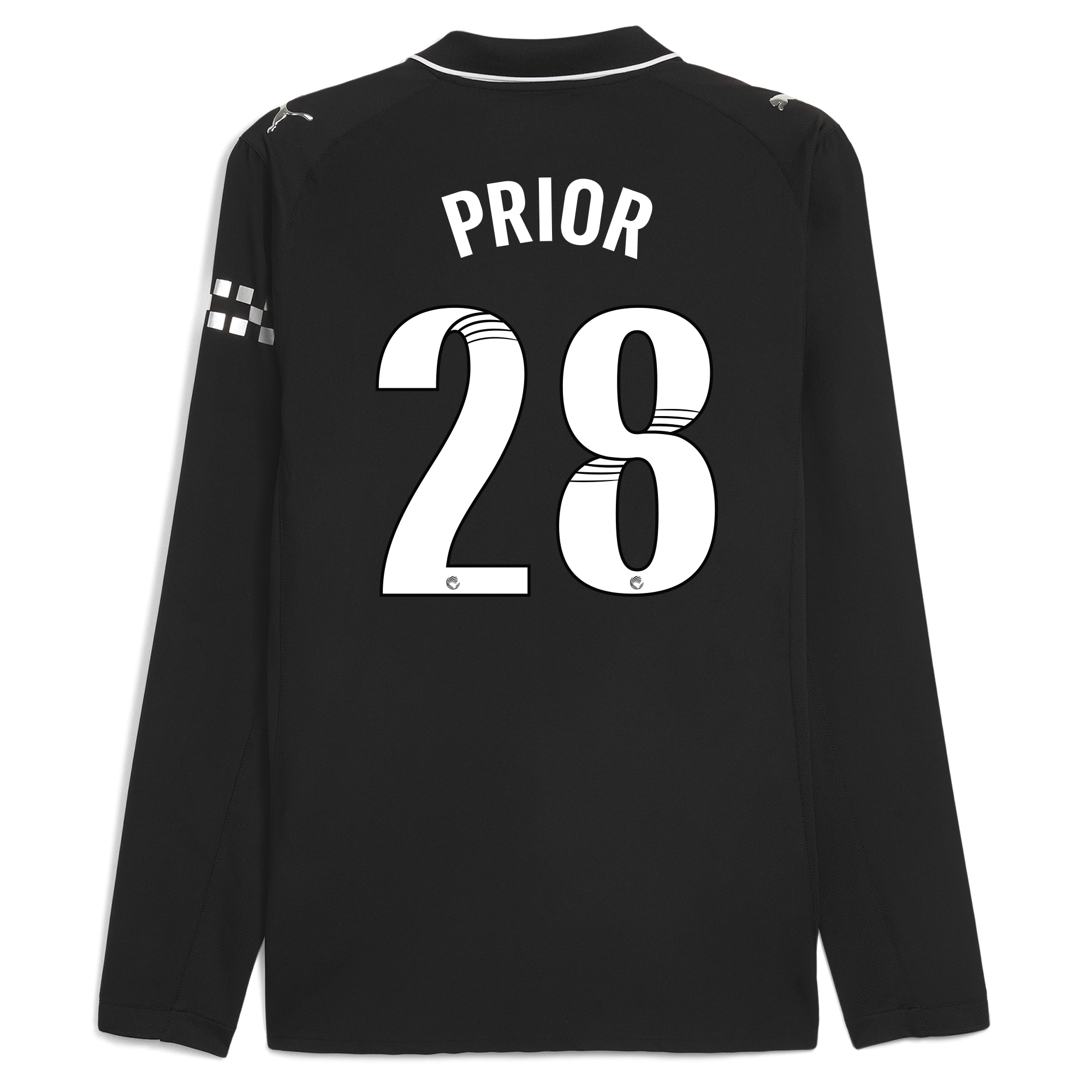 manchester city away authentic jersey 202526 long sleeve with prior 28 printing Manchester City Shirts | Official Team Gear