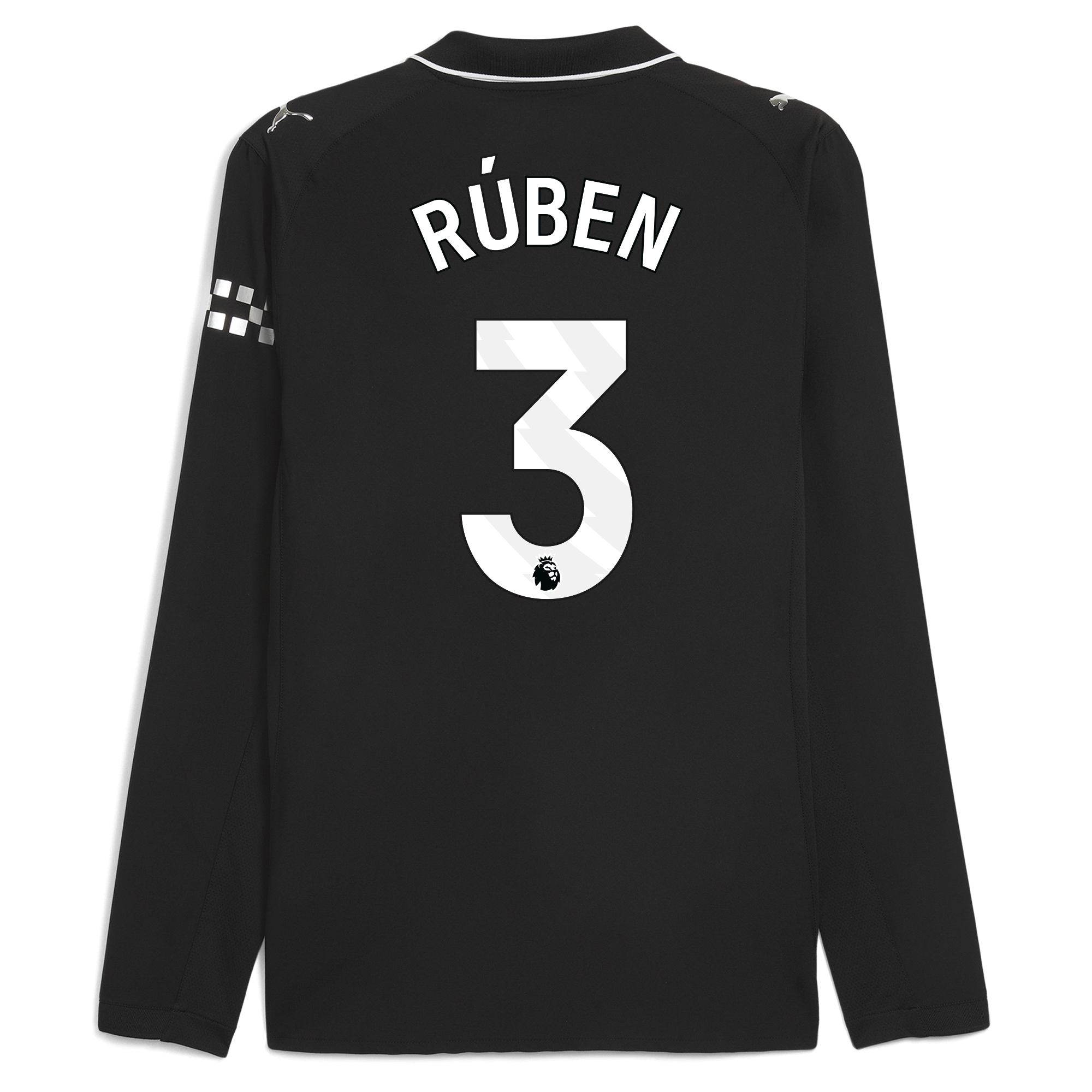 manchester city away authentic jersey 202526 long sleeve with rÚben 3 printing Manchester City Shirts | Official Team Gear
