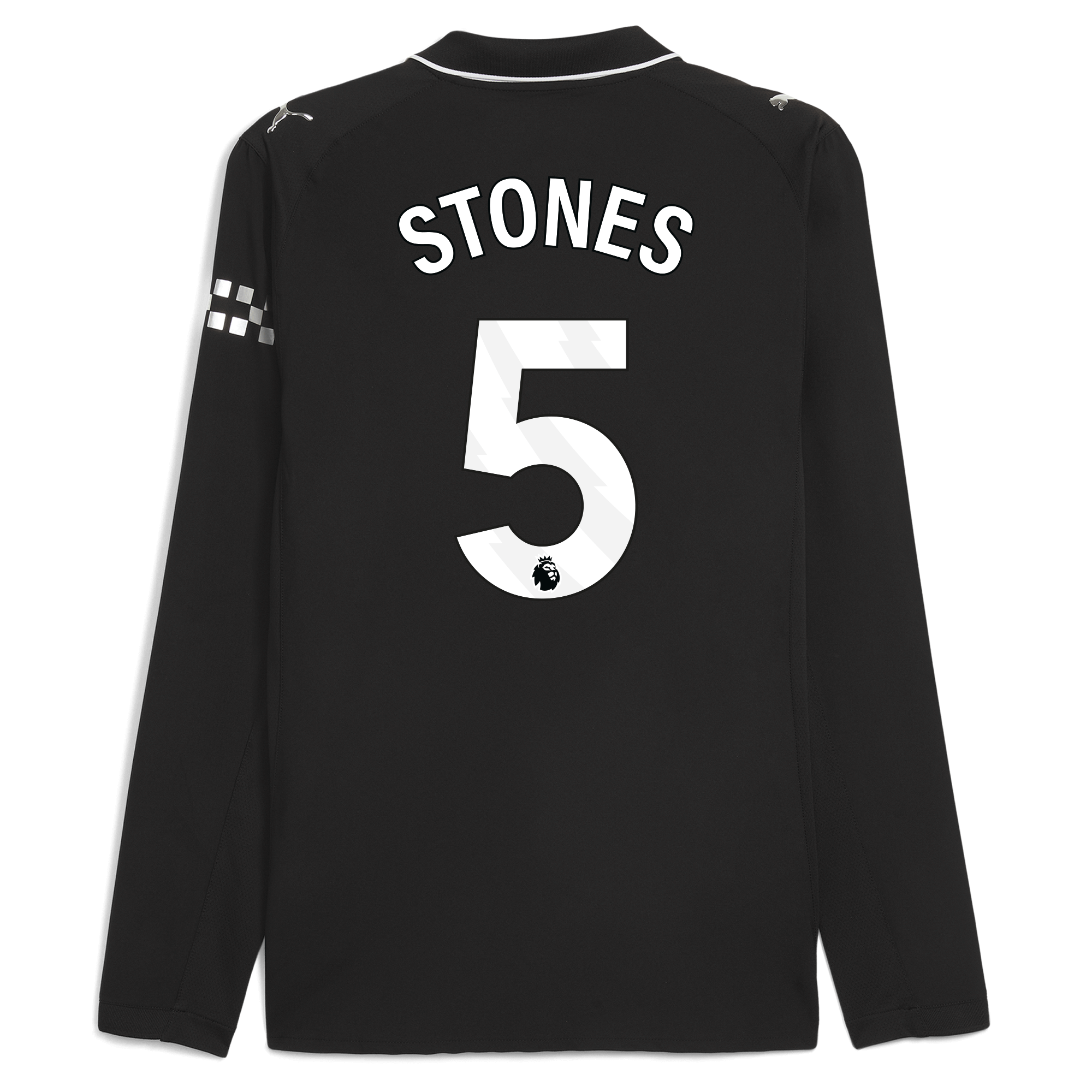 manchester city away authentic jersey 202526 long sleeve with stones 5 printing Manchester City Shirts | Official Team Gear