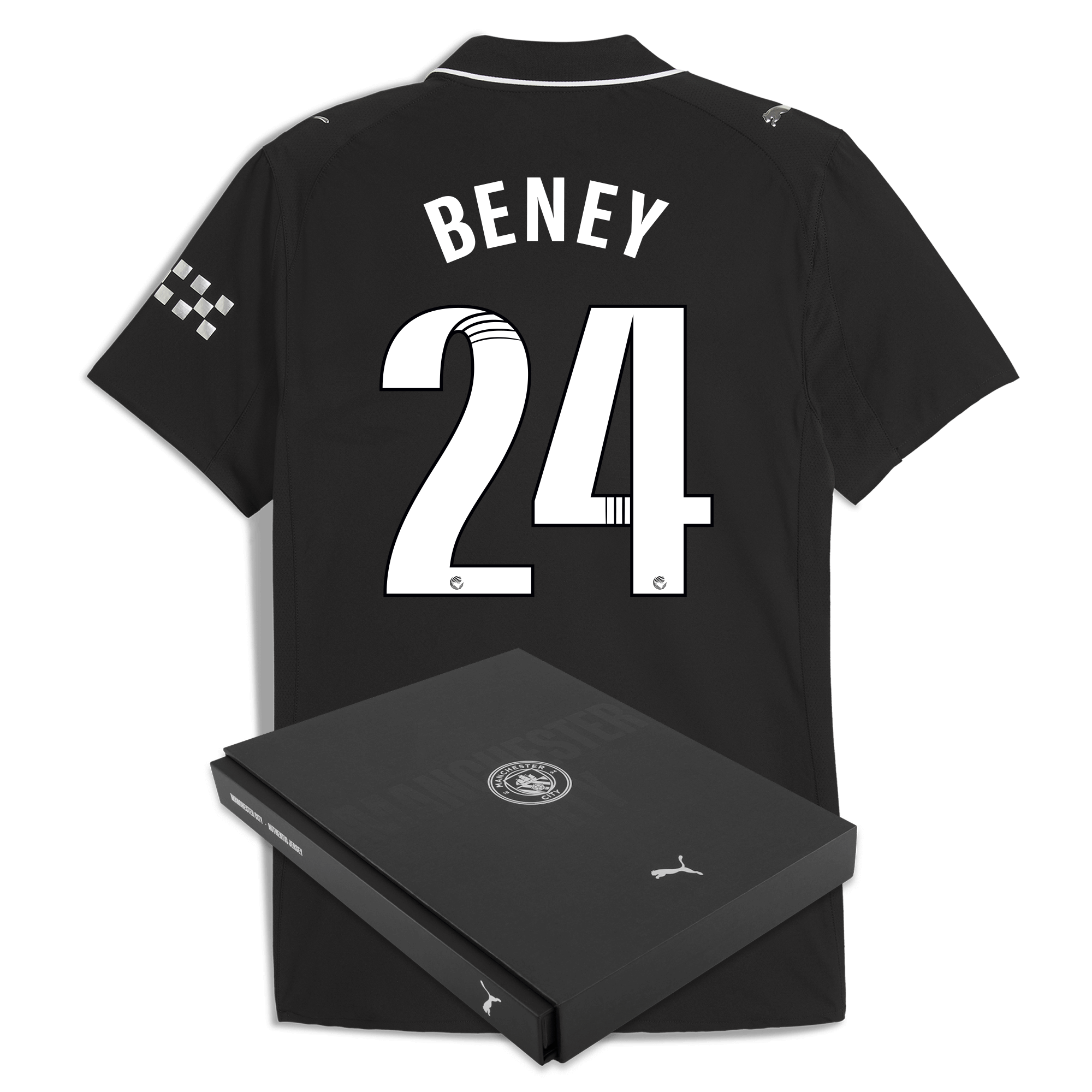 manchester city away authentic jersey 202526 with beney 24 printing in gift box Manchester City Shirts | Official Team Gear