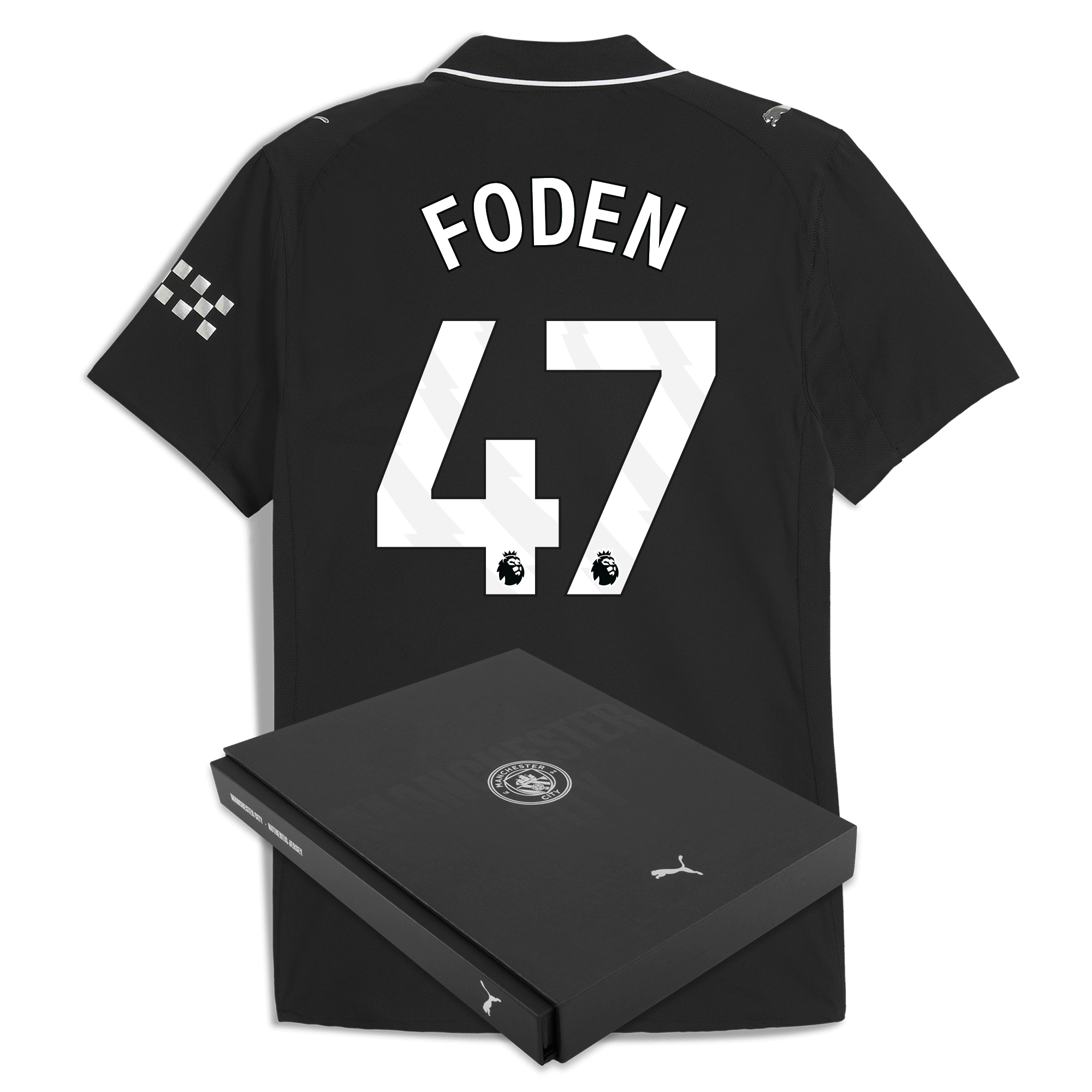 manchester city away authentic jersey 202526 with foden 47 printing in gift box Manchester City Shirts | Official Team Gear