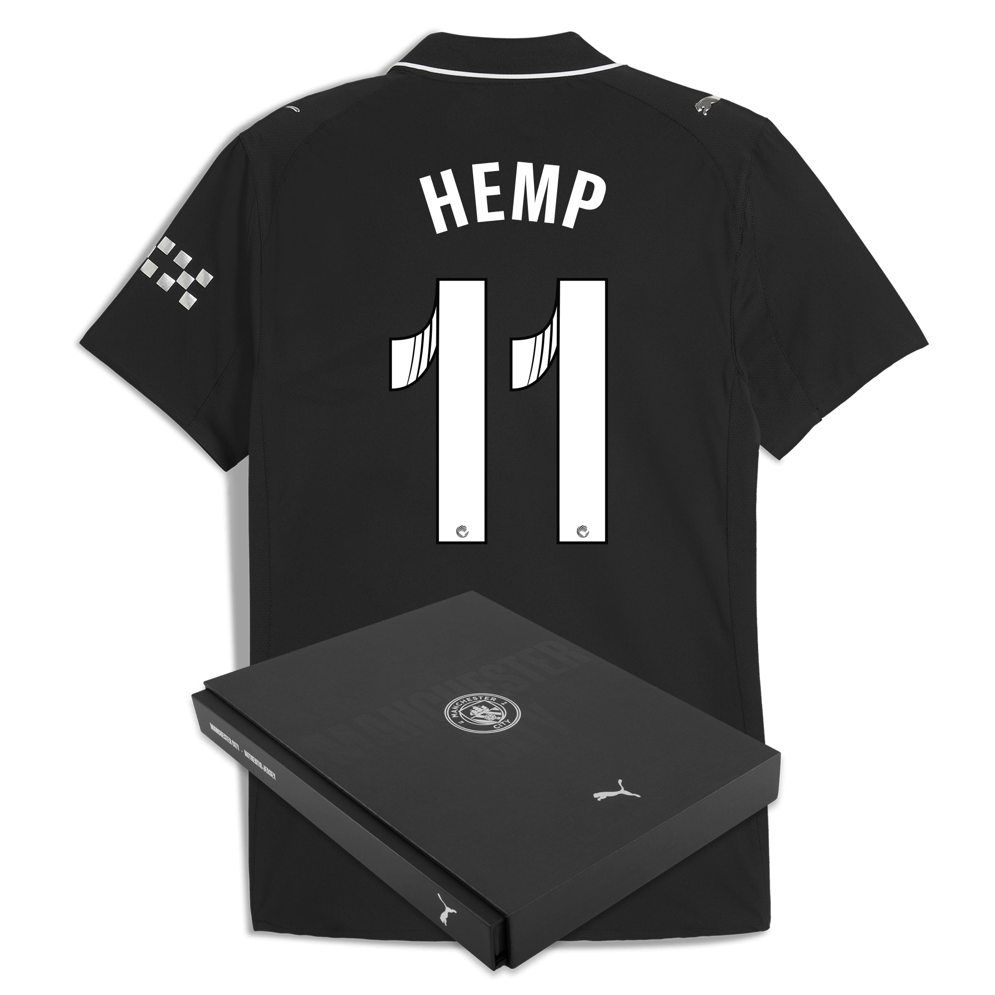 manchester city away authentic jersey 202526 with hemp 11 printing in gift box Manchester City Shirts | Official Team Gear