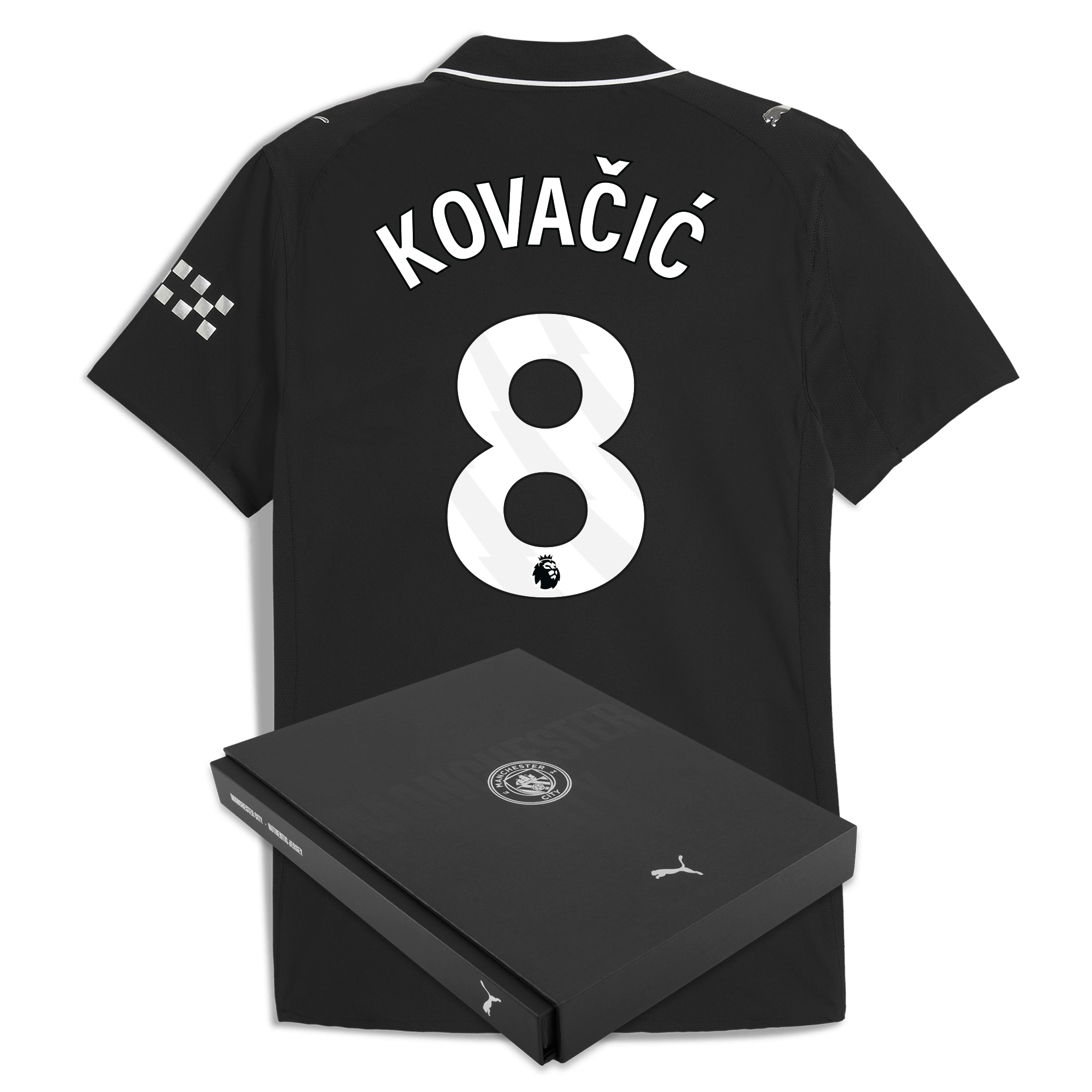 manchester city away authentic jersey 202526 with kovaČiĆ 8 printing in gift box Manchester City Shirts | Official Team Gear