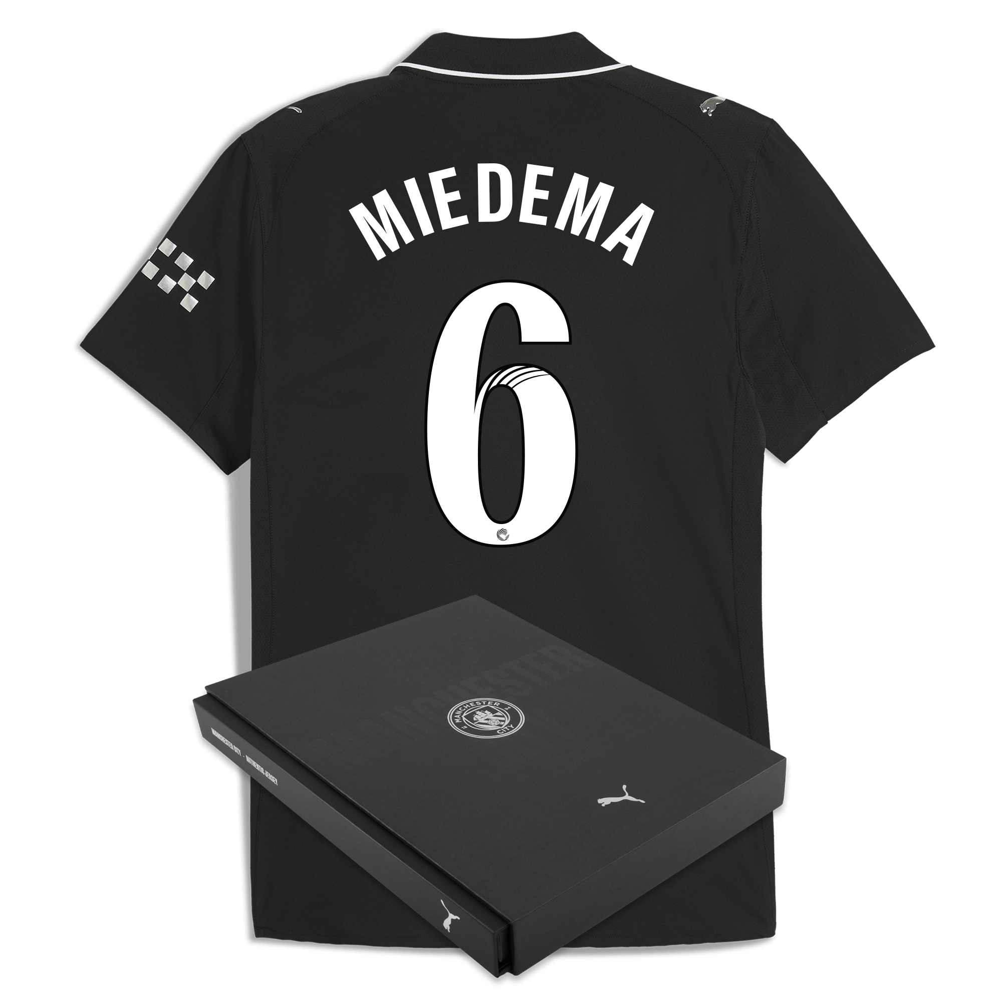 manchester city away authentic jersey 202526 with miedema 6 printing in gift box Manchester City Shirts | Official Team Gear