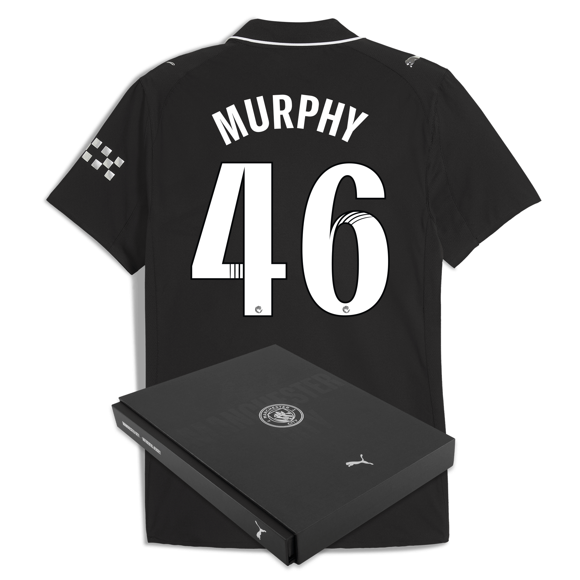 manchester city away authentic jersey 202526 with murphy 46 printing in gift box Manchester City Shirts | Official Team Gear
