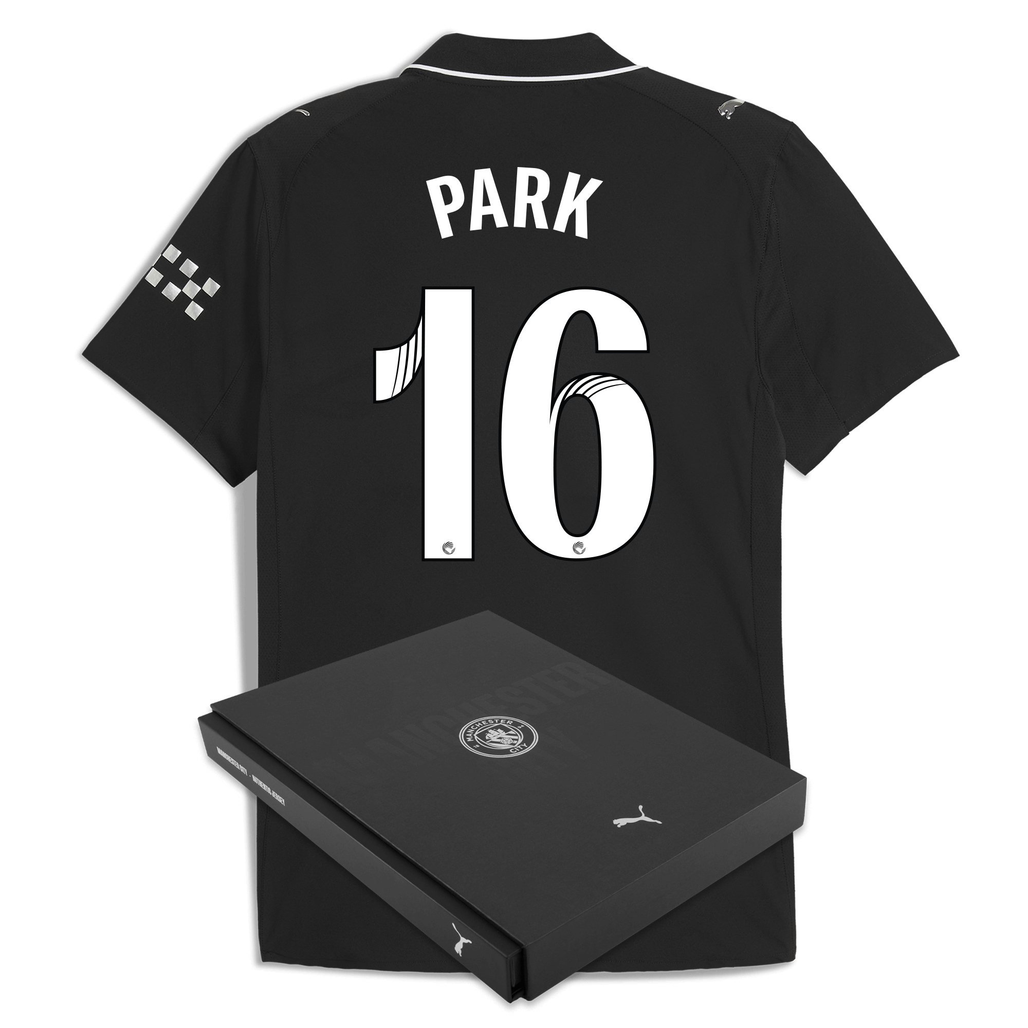 manchester city away authentic jersey 202526 with park 16 printing in gift box Manchester City Shirts | Official Team Gear