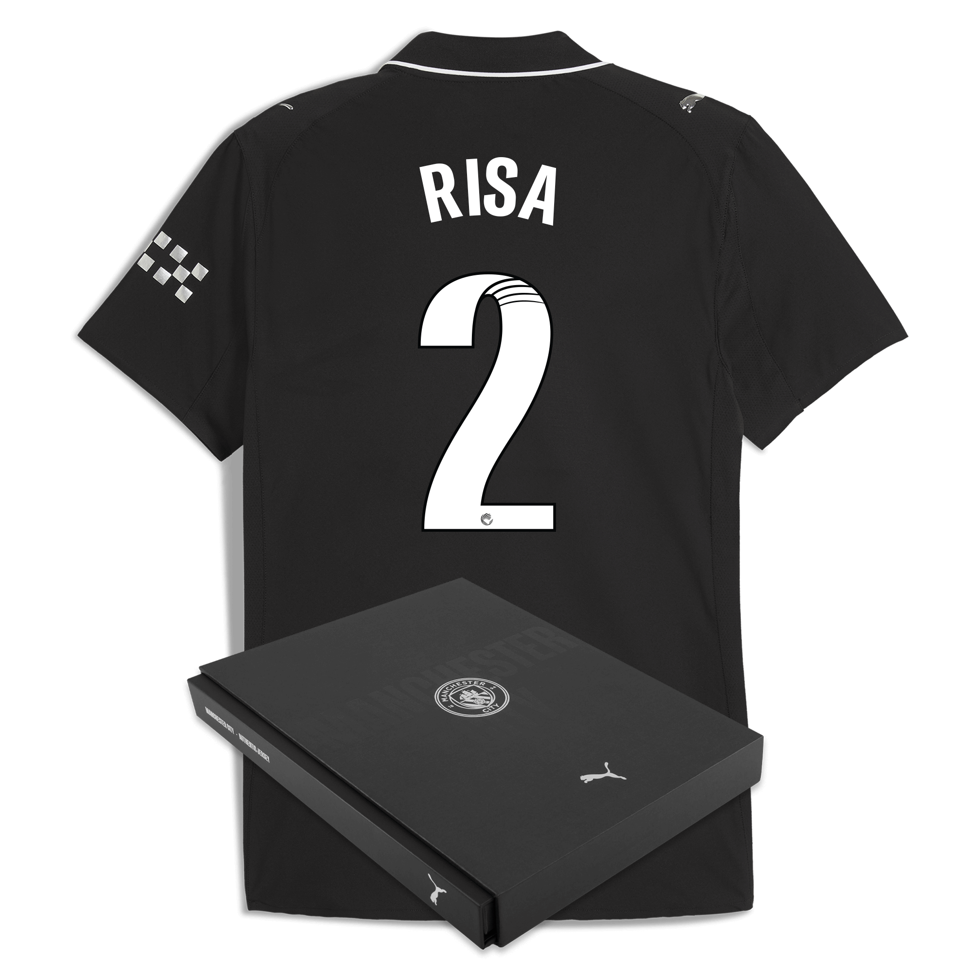 manchester city away authentic jersey 202526 with risa 2 printing in gift box Manchester City Shirts | Official Team Gear