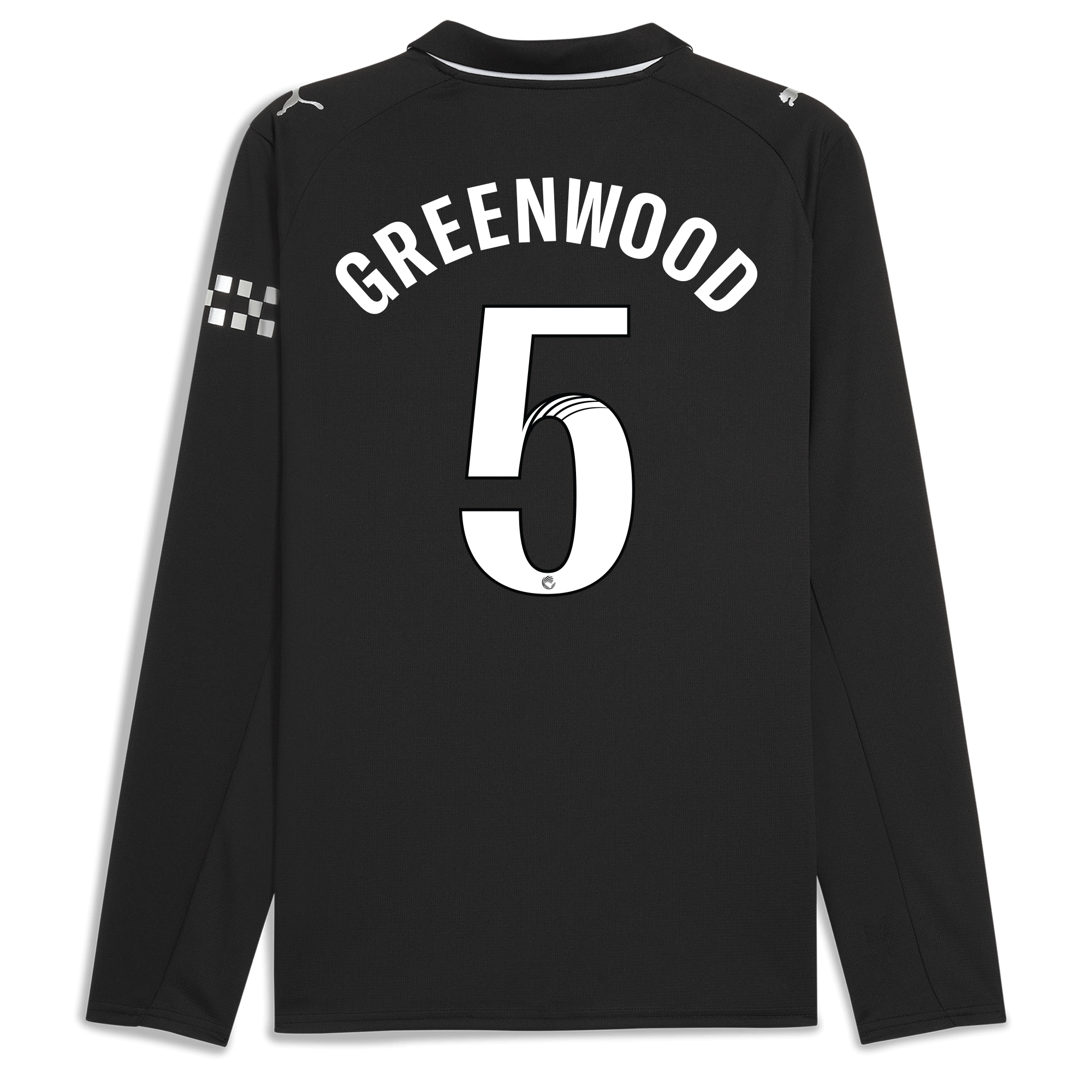 manchester city away jersey 202526 long sleeve with greenwood 5 printing Manchester City Shirts | Official Team Gear