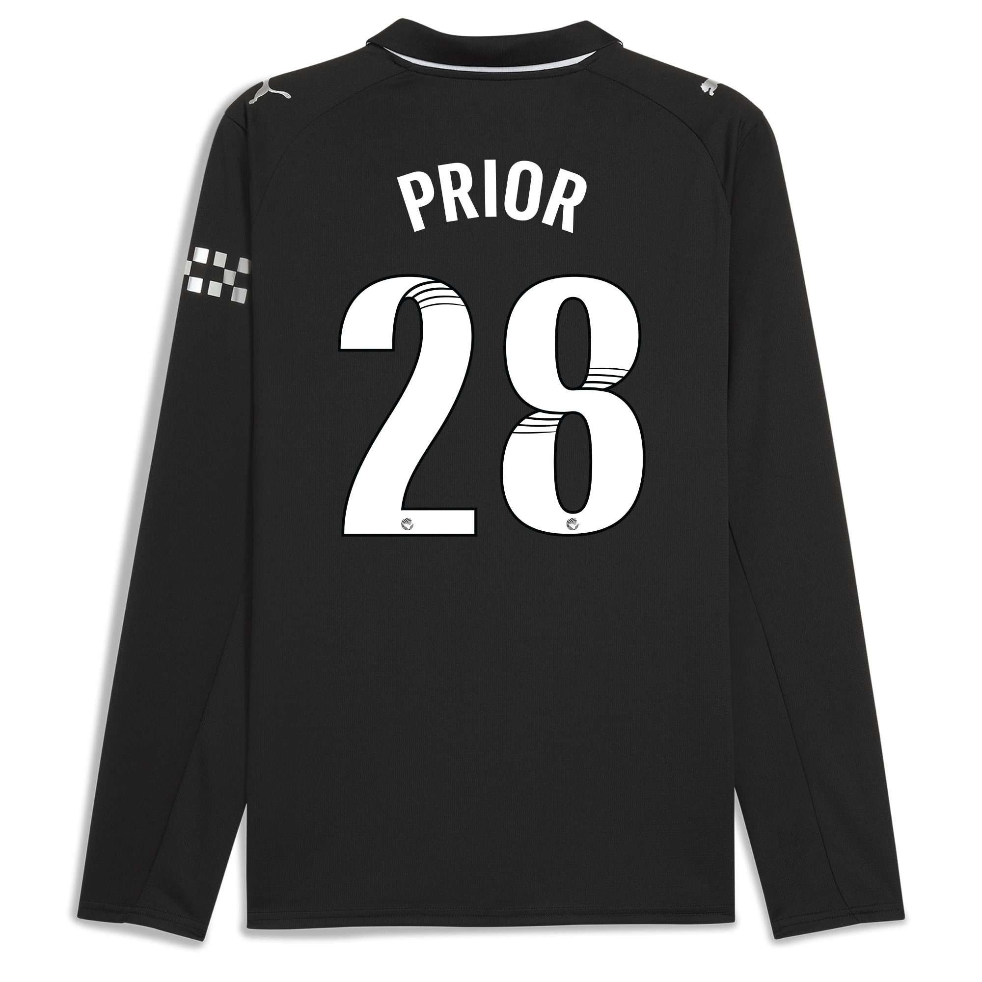 manchester city away jersey 202526 long sleeve with prior 28 printing Manchester City Shirts | Official Team Gear