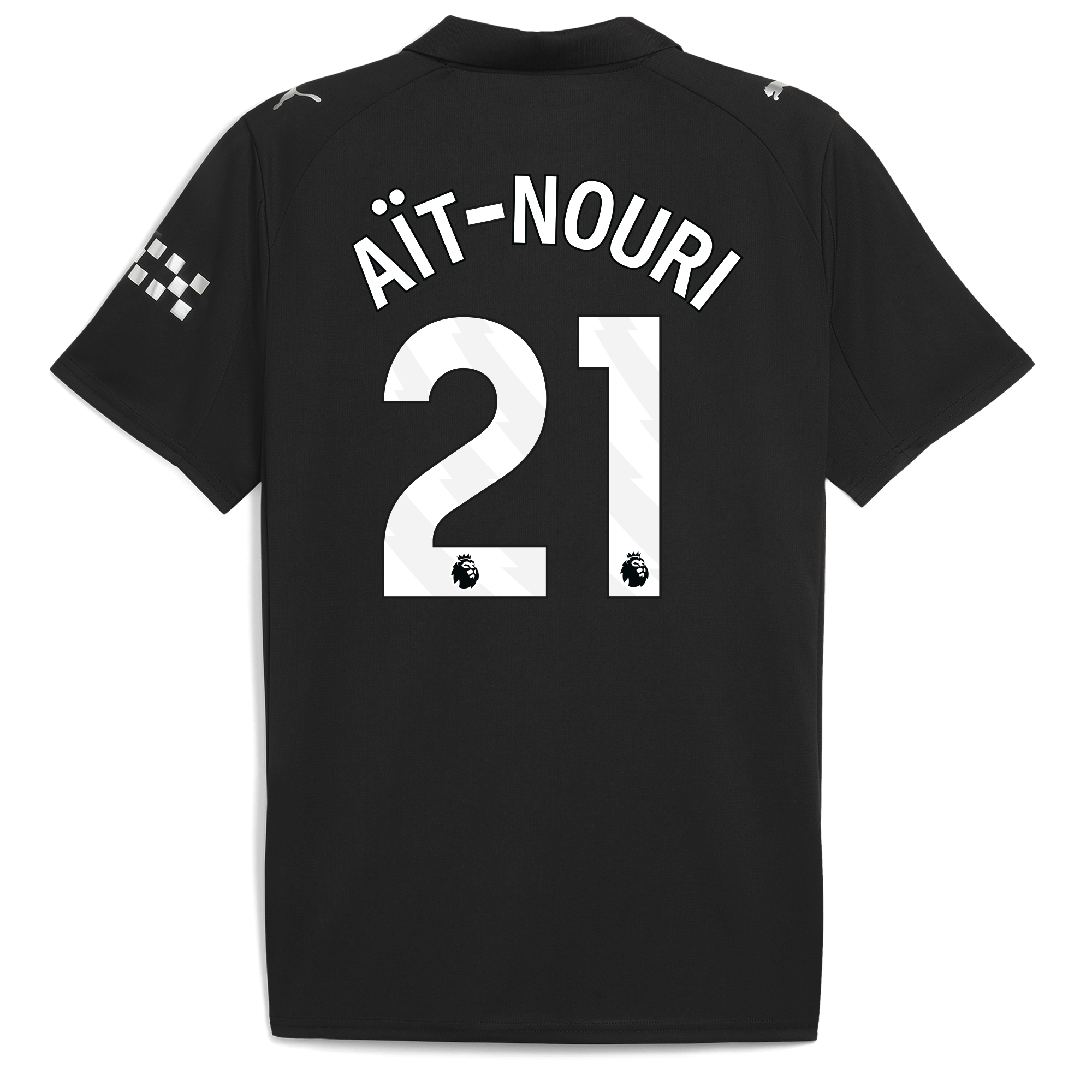 manchester city away jersey 202526 with aÏt-nouri 21 printing Manchester City Shirts | Official Team Gear