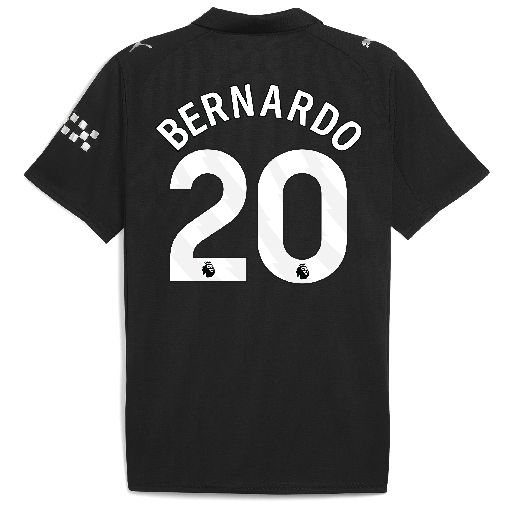 manchester city away jersey 202526 with bernardo 20 printing Manchester City Shirts | Official Team Gear