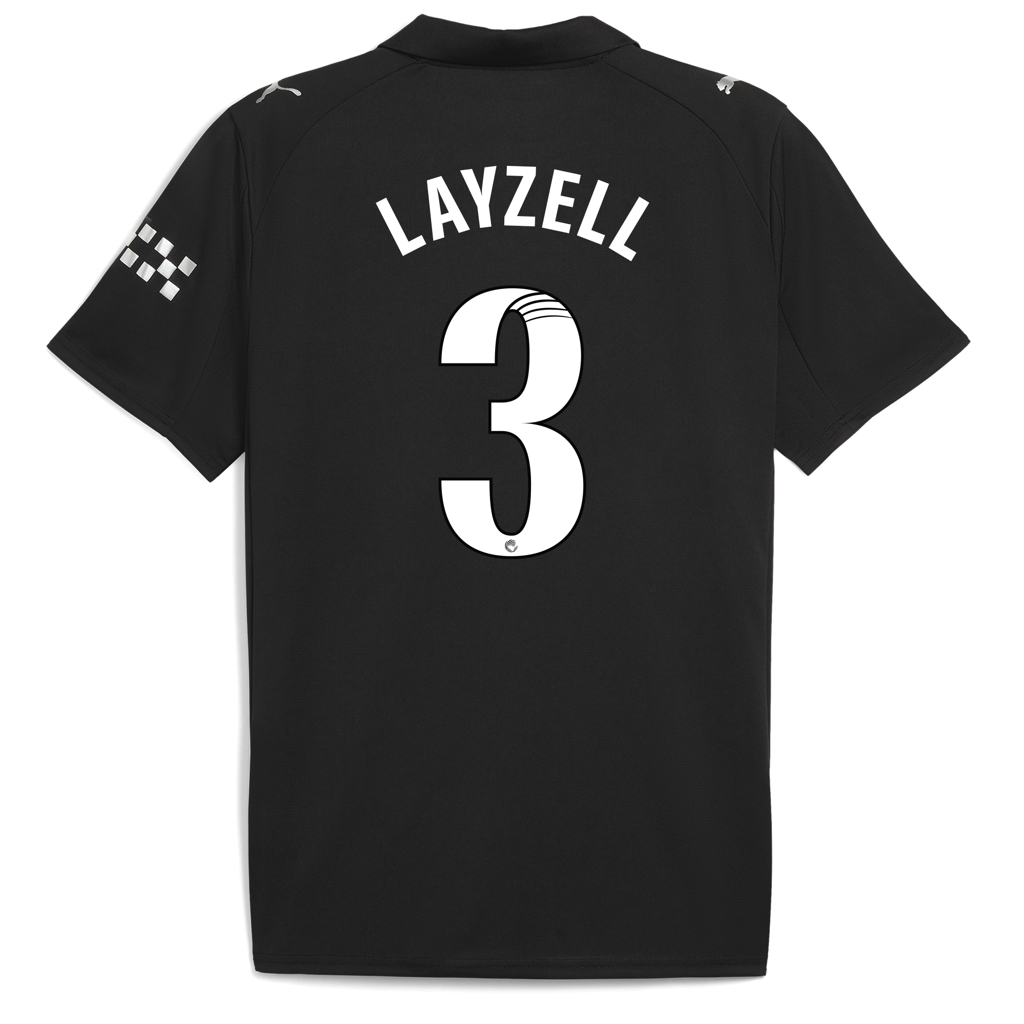 manchester city away jersey 202526 with layzell 3 printing Manchester City Shirts | Official Team Gear