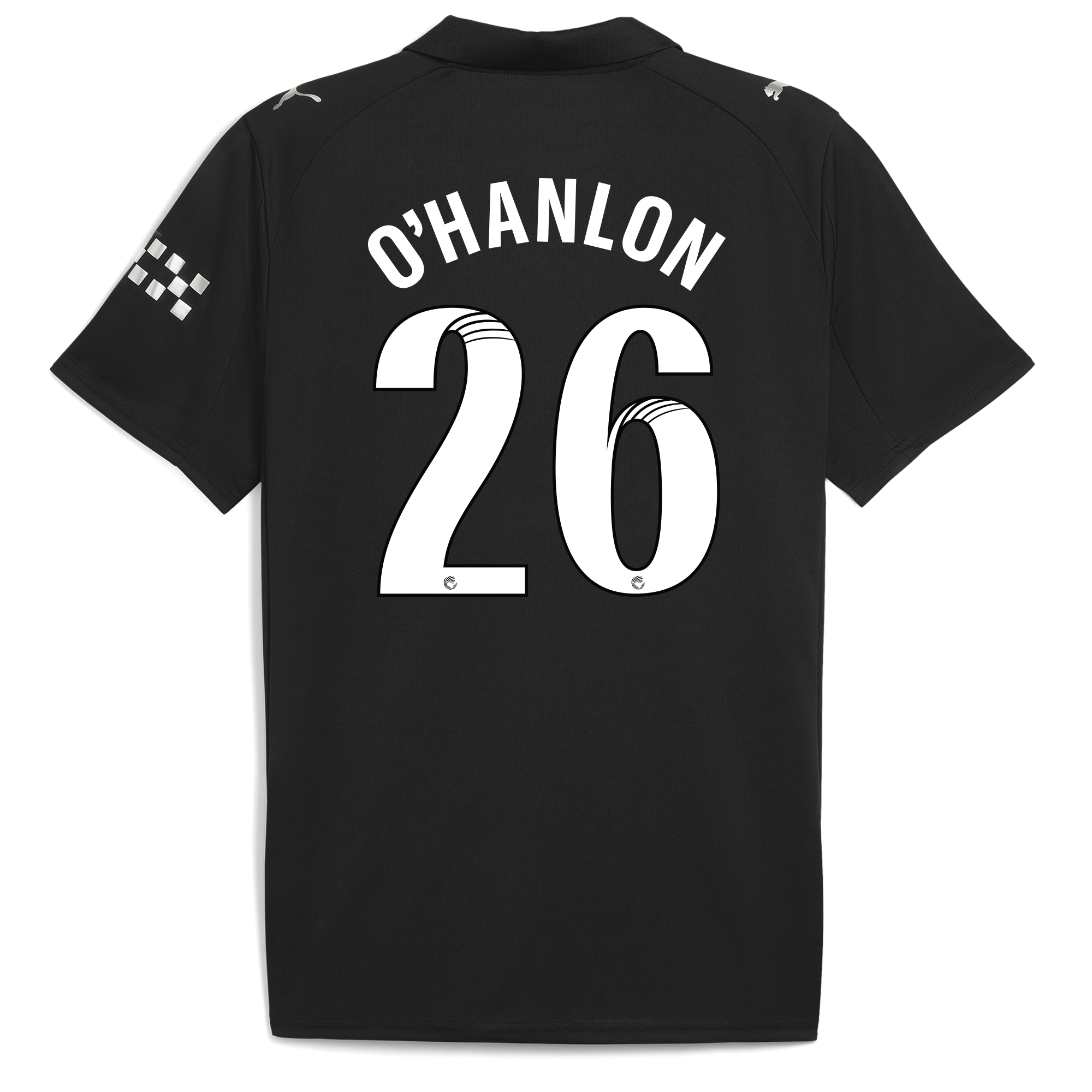 manchester city away jersey 202526 with ohanlon 26 printing Manchester City Shirts | Official Team Gear