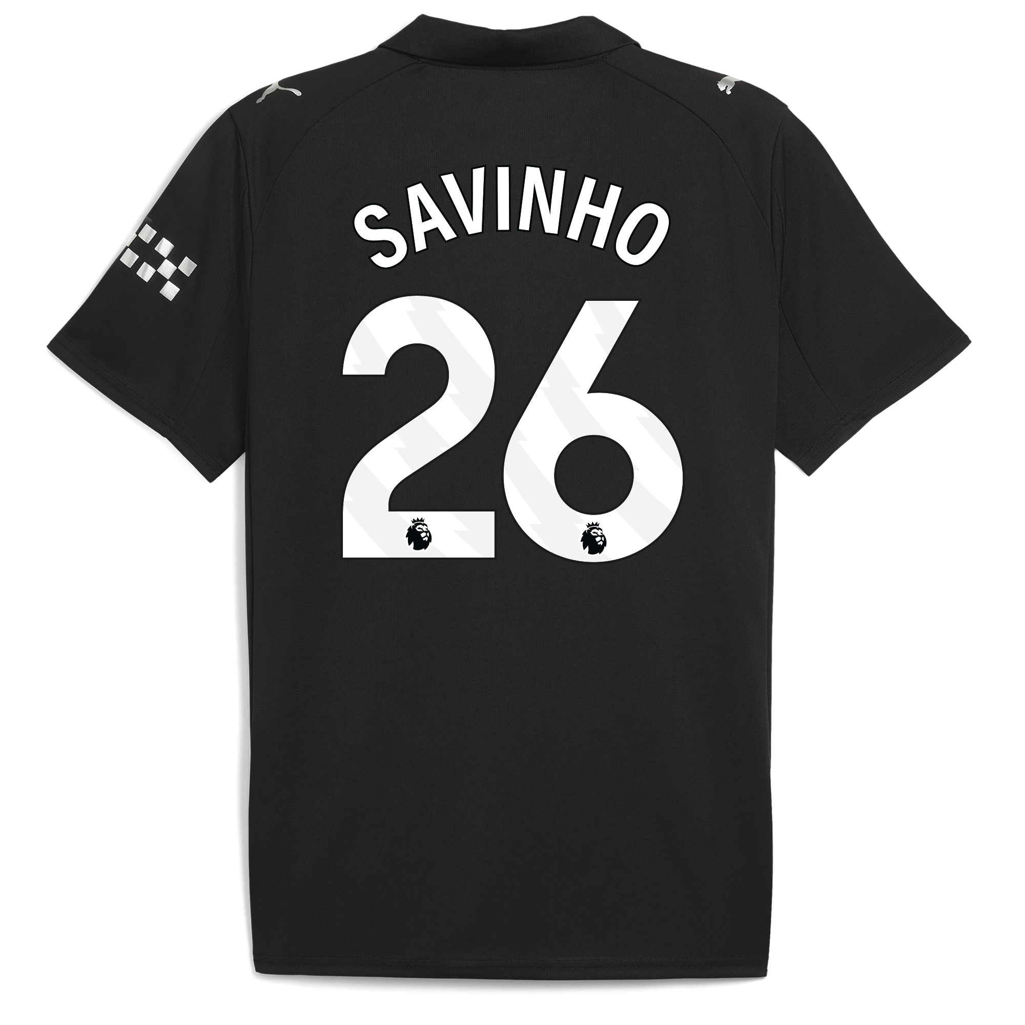manchester city away jersey 202526 with savinho 26 printing Manchester City Shirts | Official Team Gear
