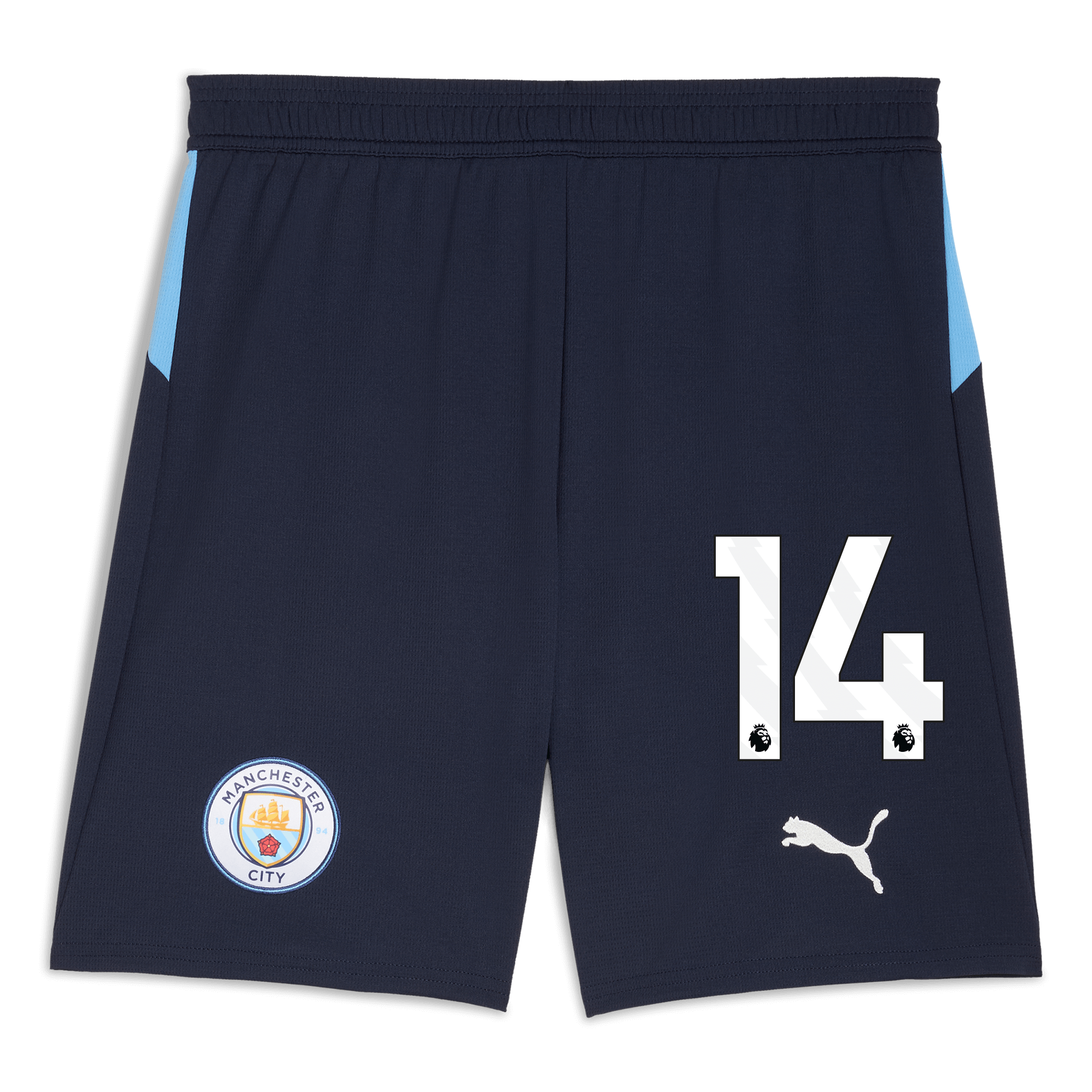 manchester city football shorts navy 202526 with 14 Manchester City Shirts | Official Team Gear