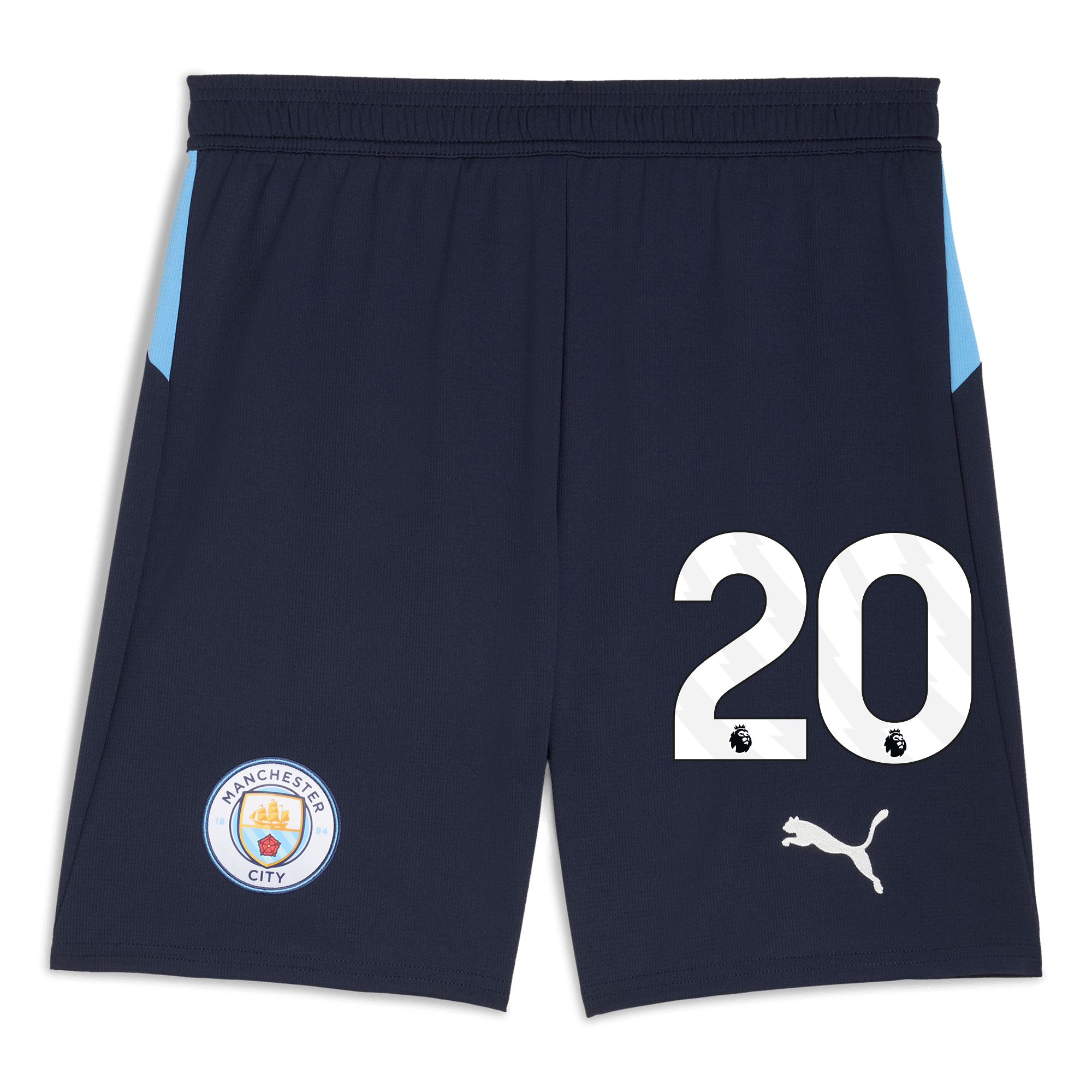 manchester city football shorts navy 202526 with 20 Manchester City Shirts | Official Team Gear