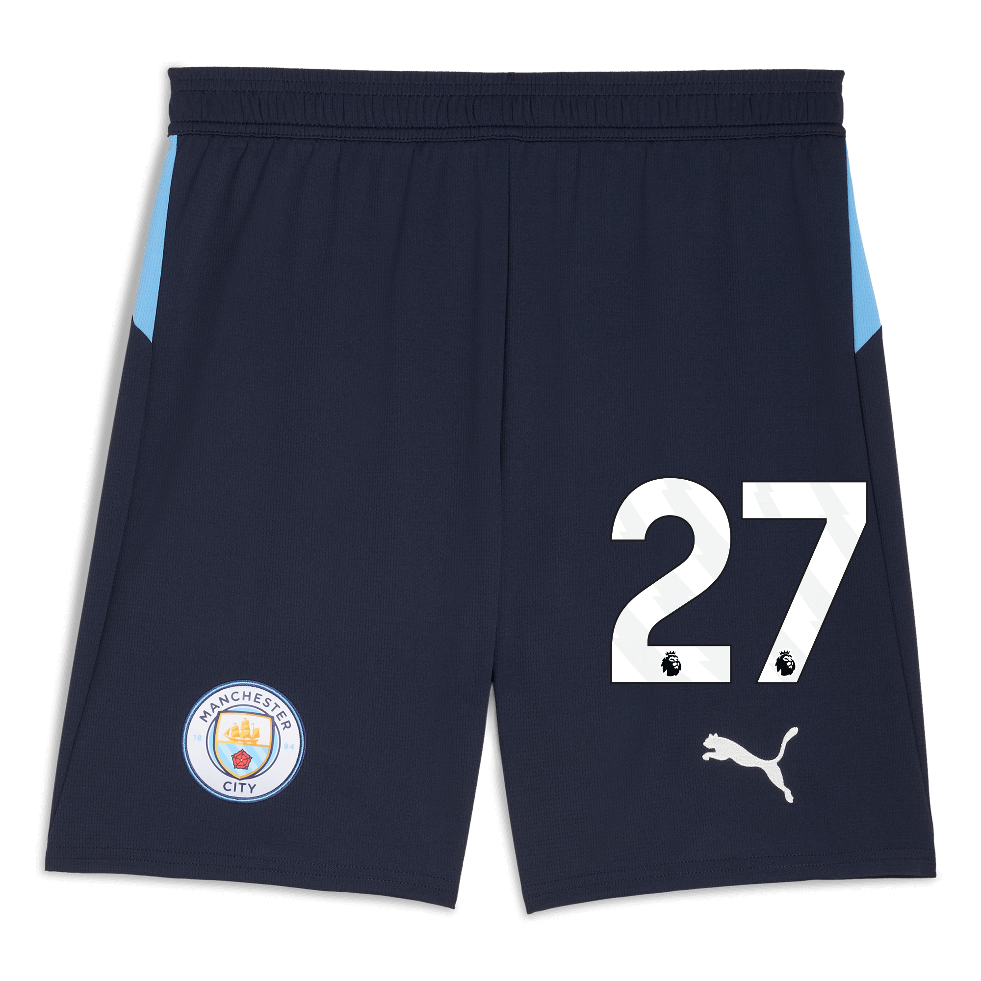 manchester city football shorts navy 202526 with 27 Manchester City Shirts | Official Team Gear