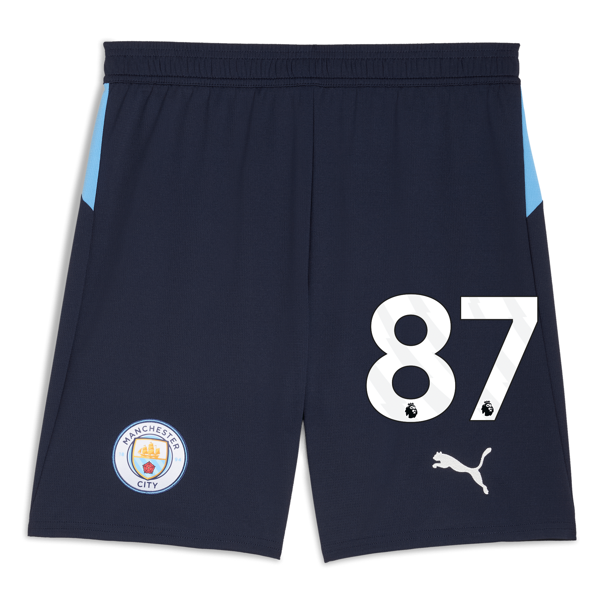 manchester city football shorts navy 202526 with 87 Manchester City Shirts | Official Team Gear