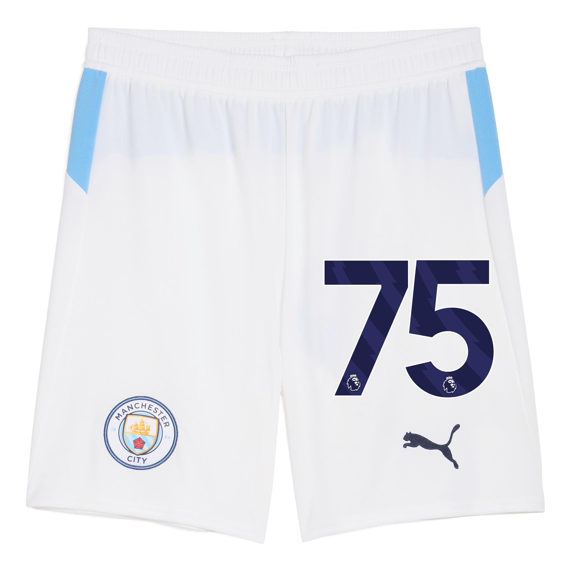 manchester city football shorts white 202526 with 75 Manchester City Shirts | Official Team Gear