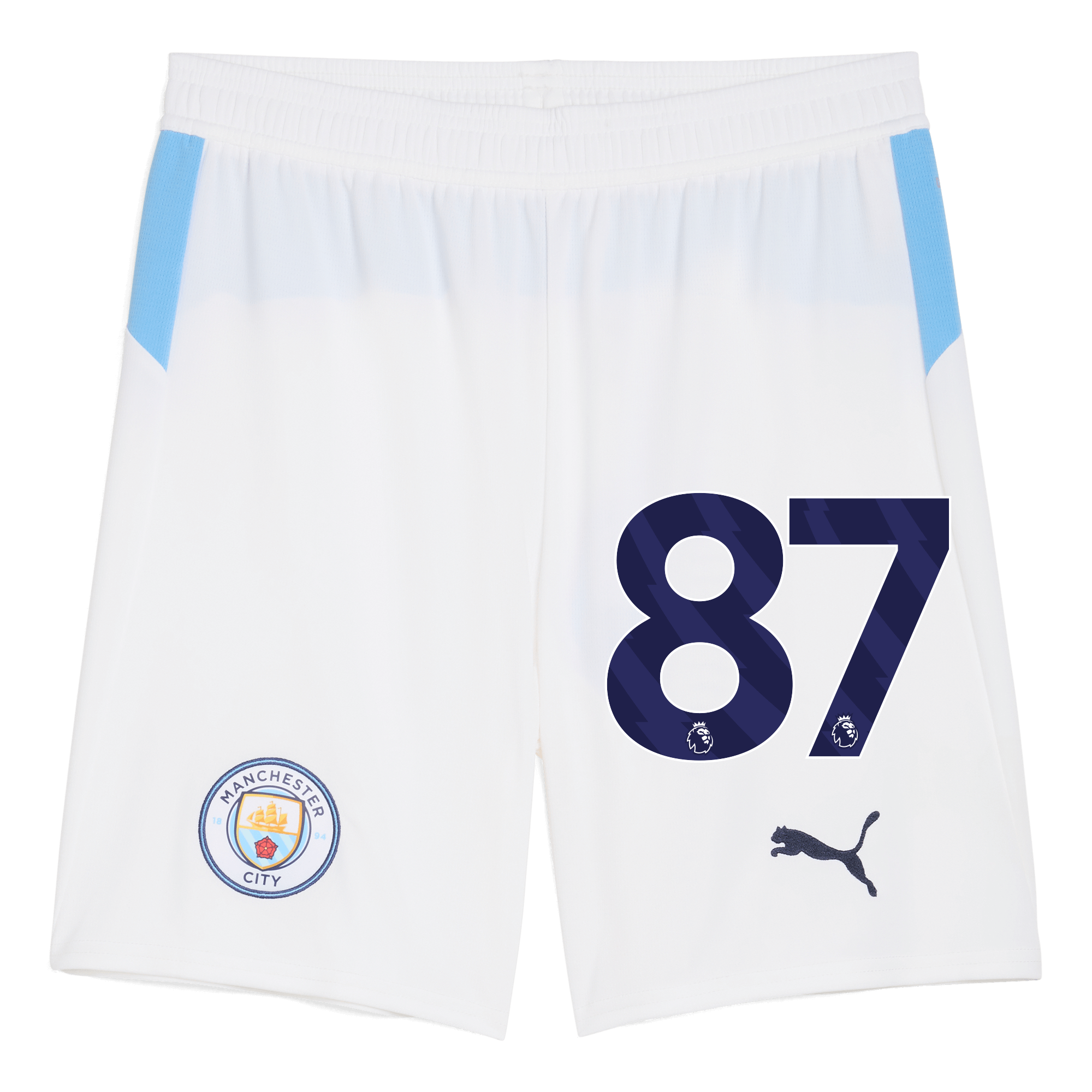 manchester city football shorts white 202526 with 87 Manchester City Shirts | Official Team Gear