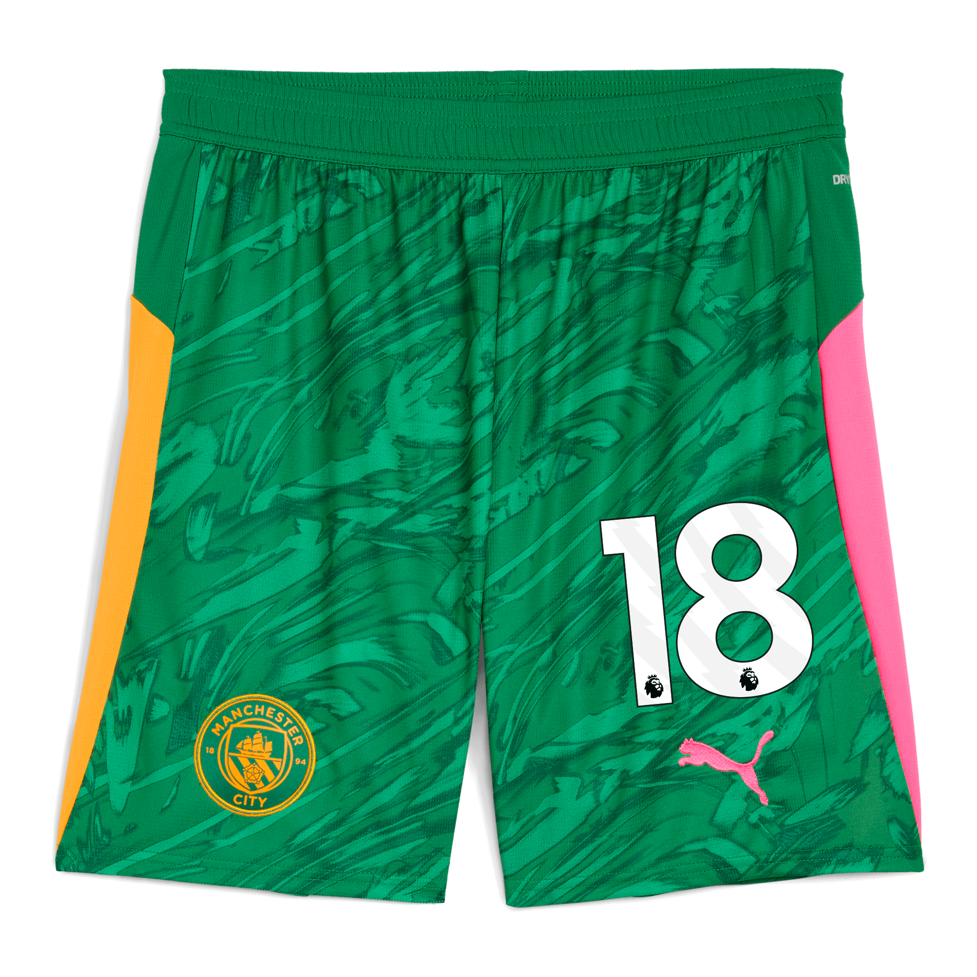manchester city goalkeeper shorts green 202526 with 18 Manchester City Shirts | Official Team Gear