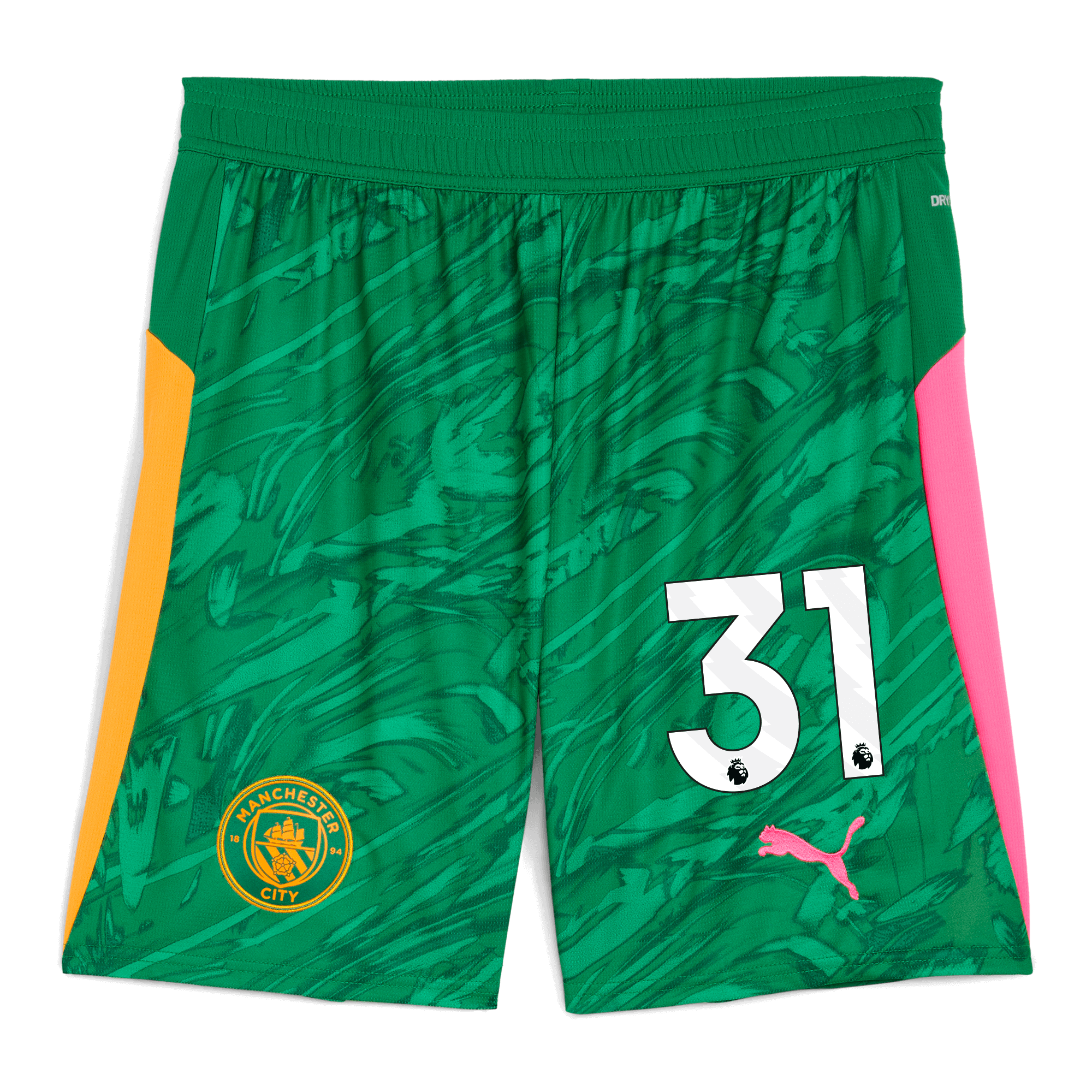 manchester city goalkeeper shorts green 202526 with 31 Manchester City Shirts | Official Team Gear