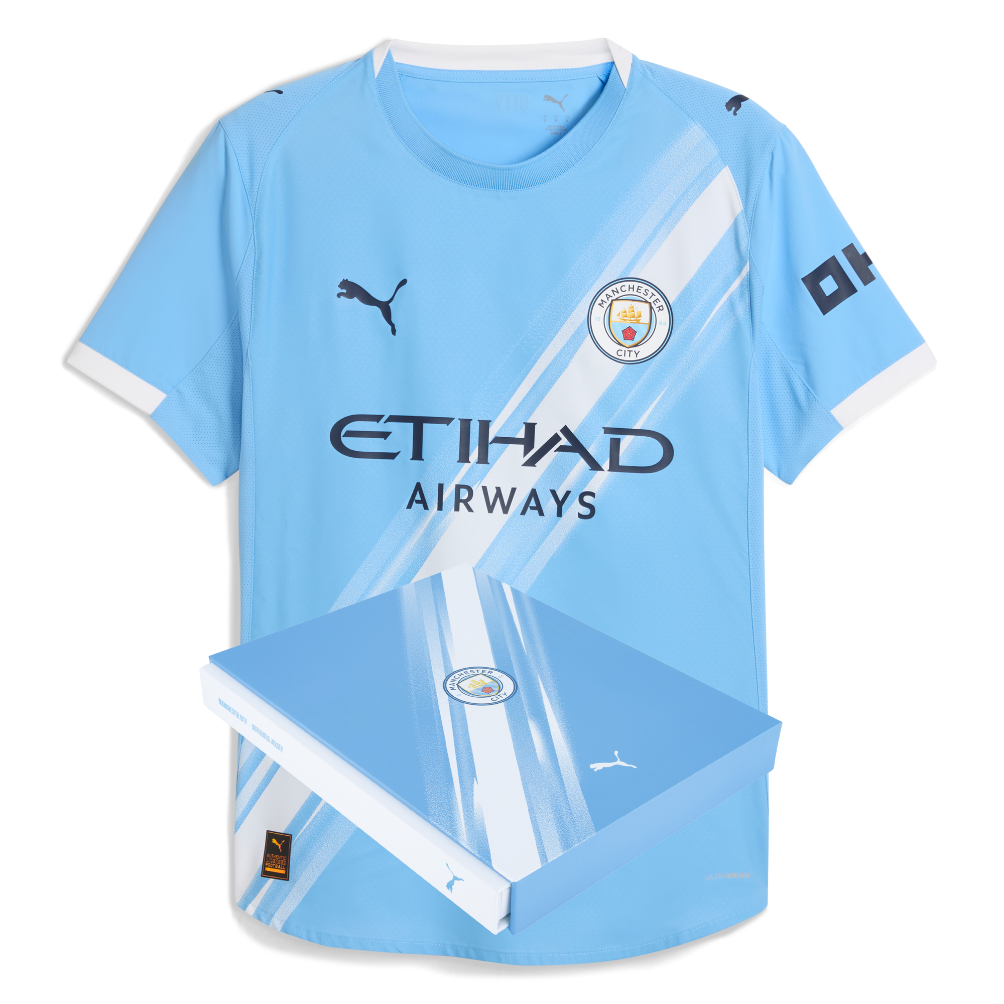 manchester city home authentic jersey 202526 in gift box Manchester City Shirts | Official Team Gear
