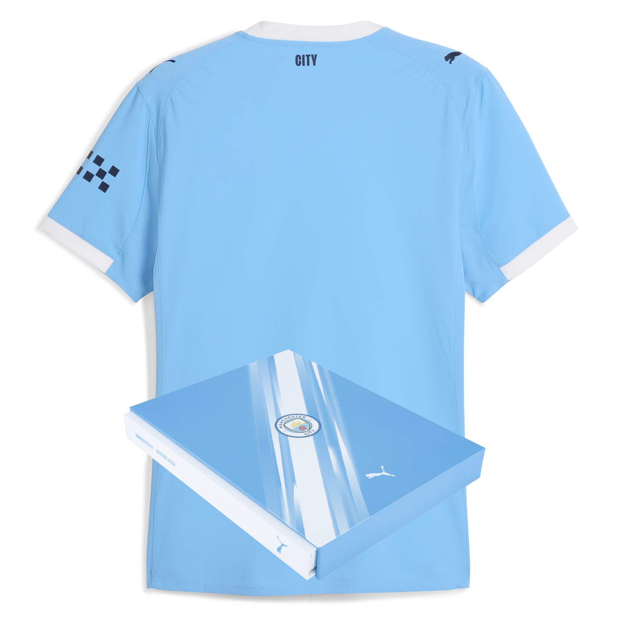 manchester city home authentic jersey 202526 in gift box Manchester City Shirts | Official Team Gear