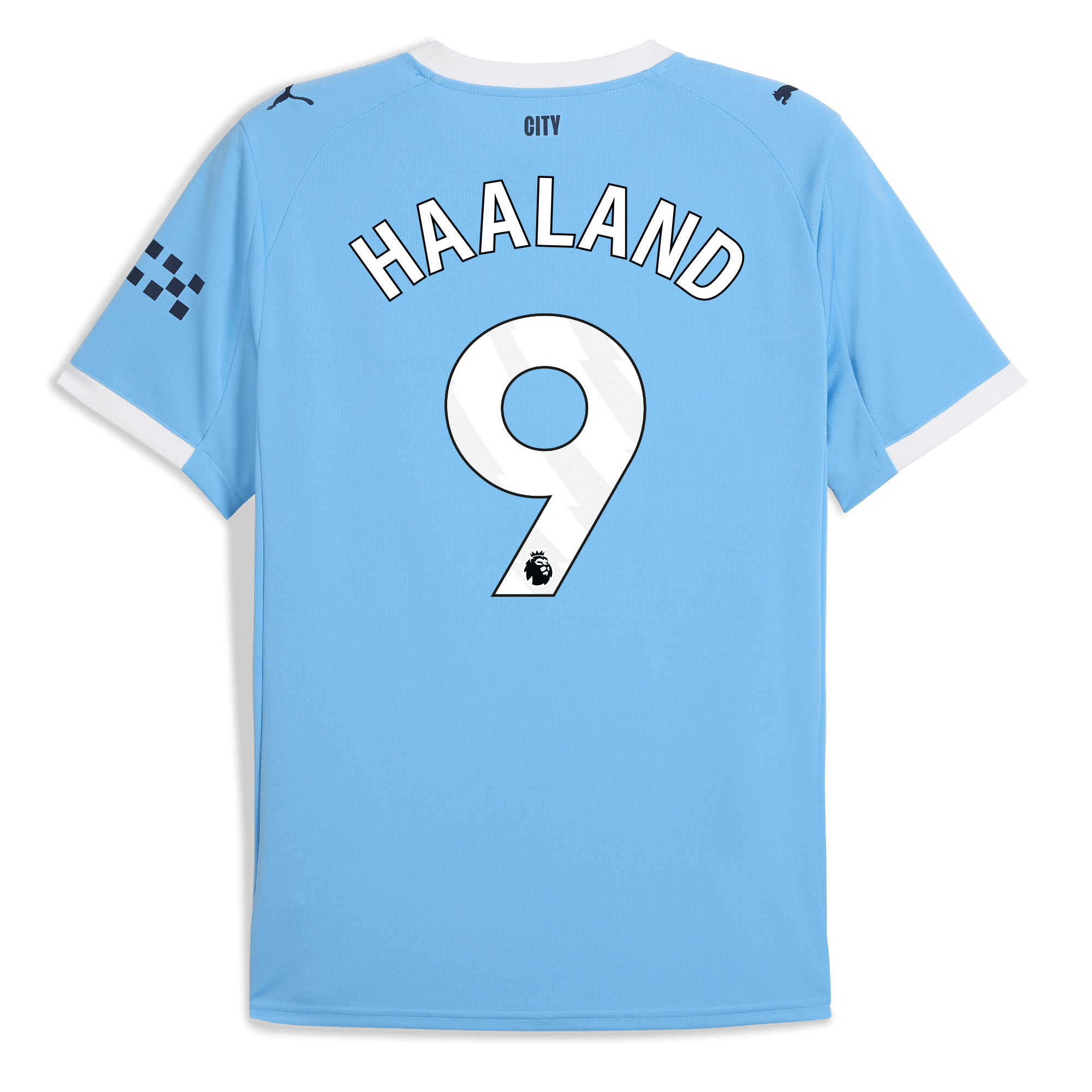 manchester city home jersey 202526 with haaland 9 printing Manchester City Shirts | Official Team Gear