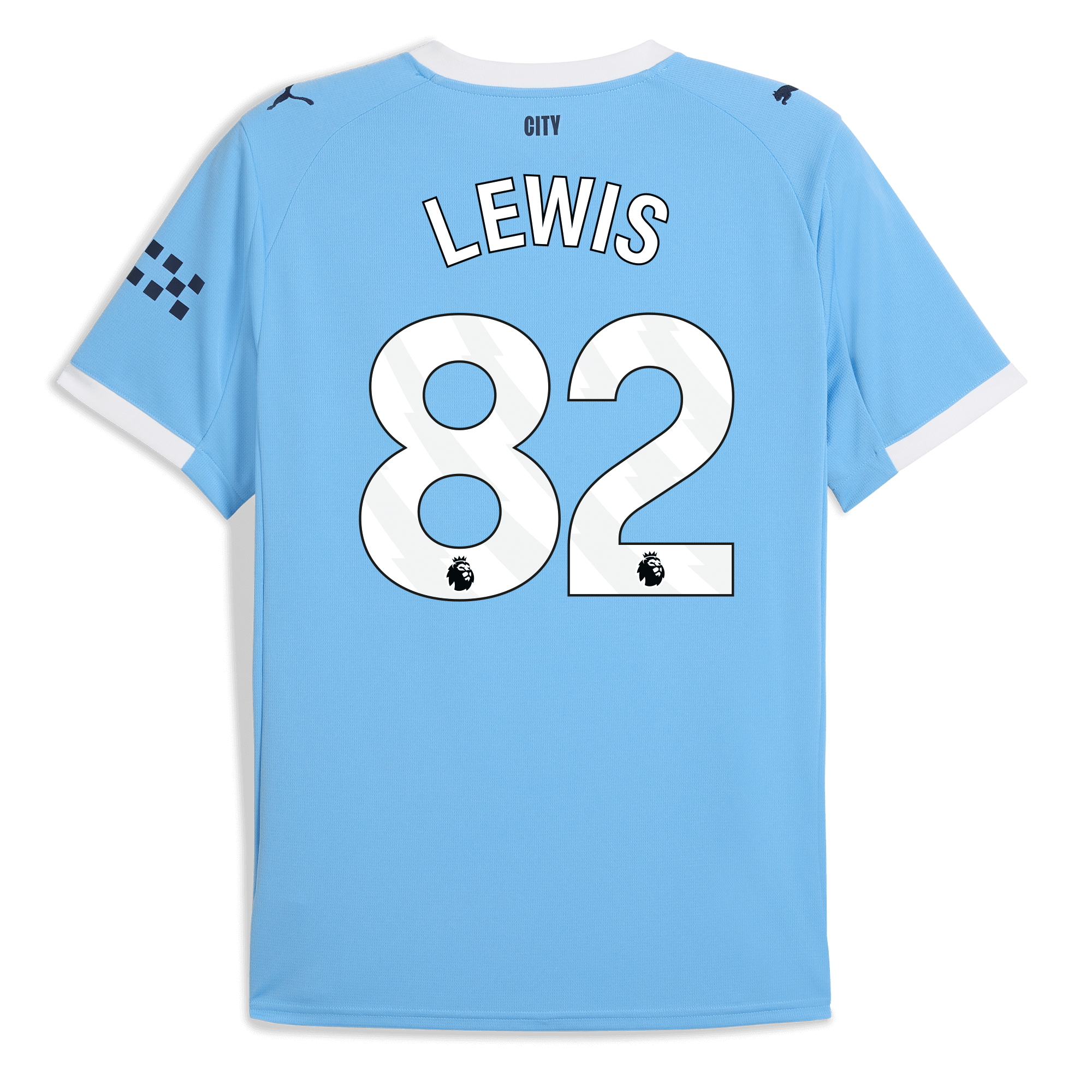 manchester city home jersey 202526 with lewis 82 printing Manchester City Shirts | Official Team Gear