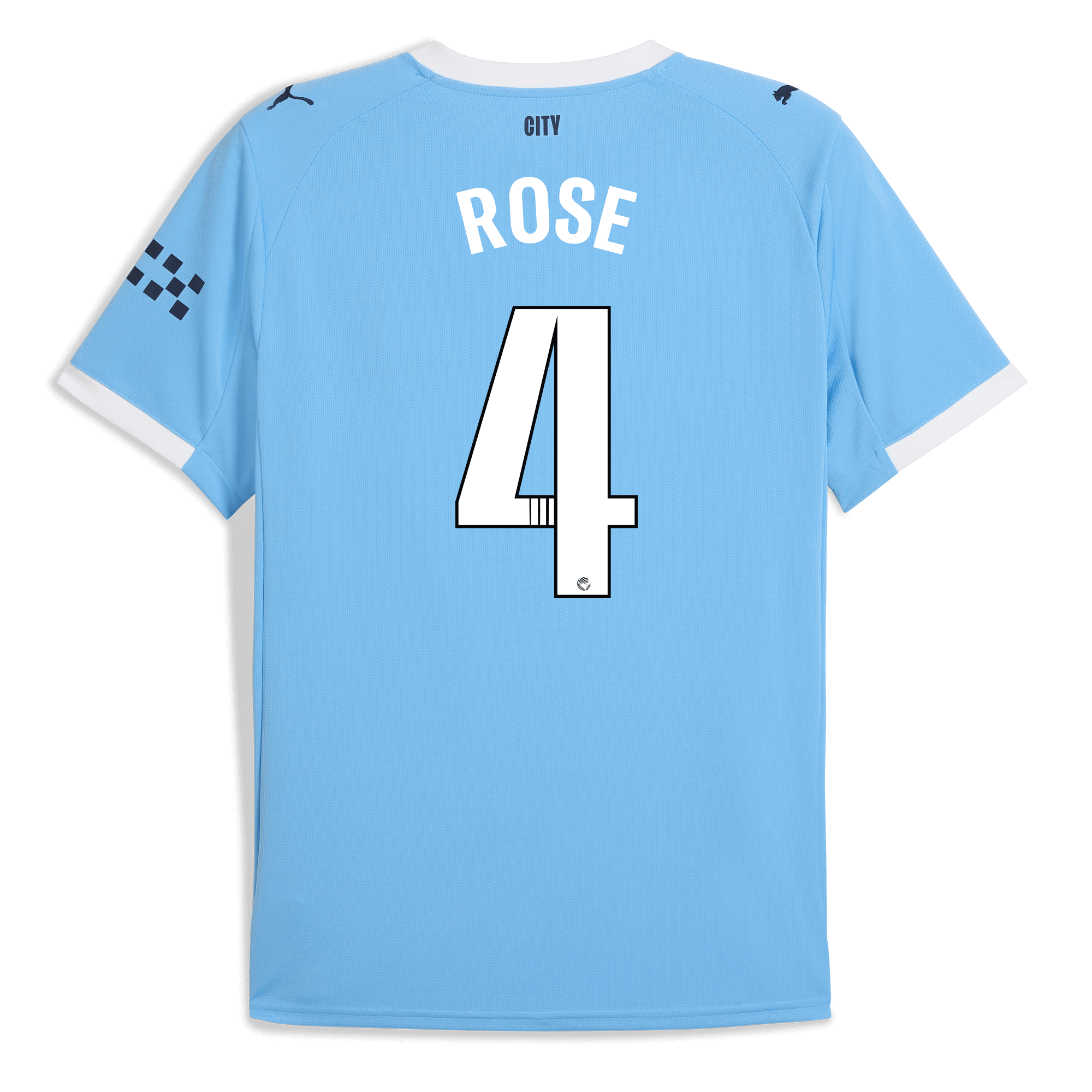 manchester city home jersey 202526 with rose 4 printing Manchester City Shirts | Official Team Gear