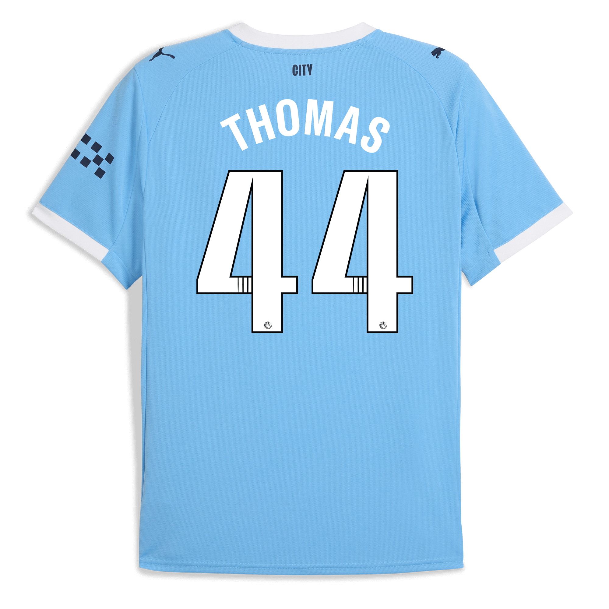 manchester city home jersey 202526 with thomas 44 printing Manchester City Shirts | Official Team Gear