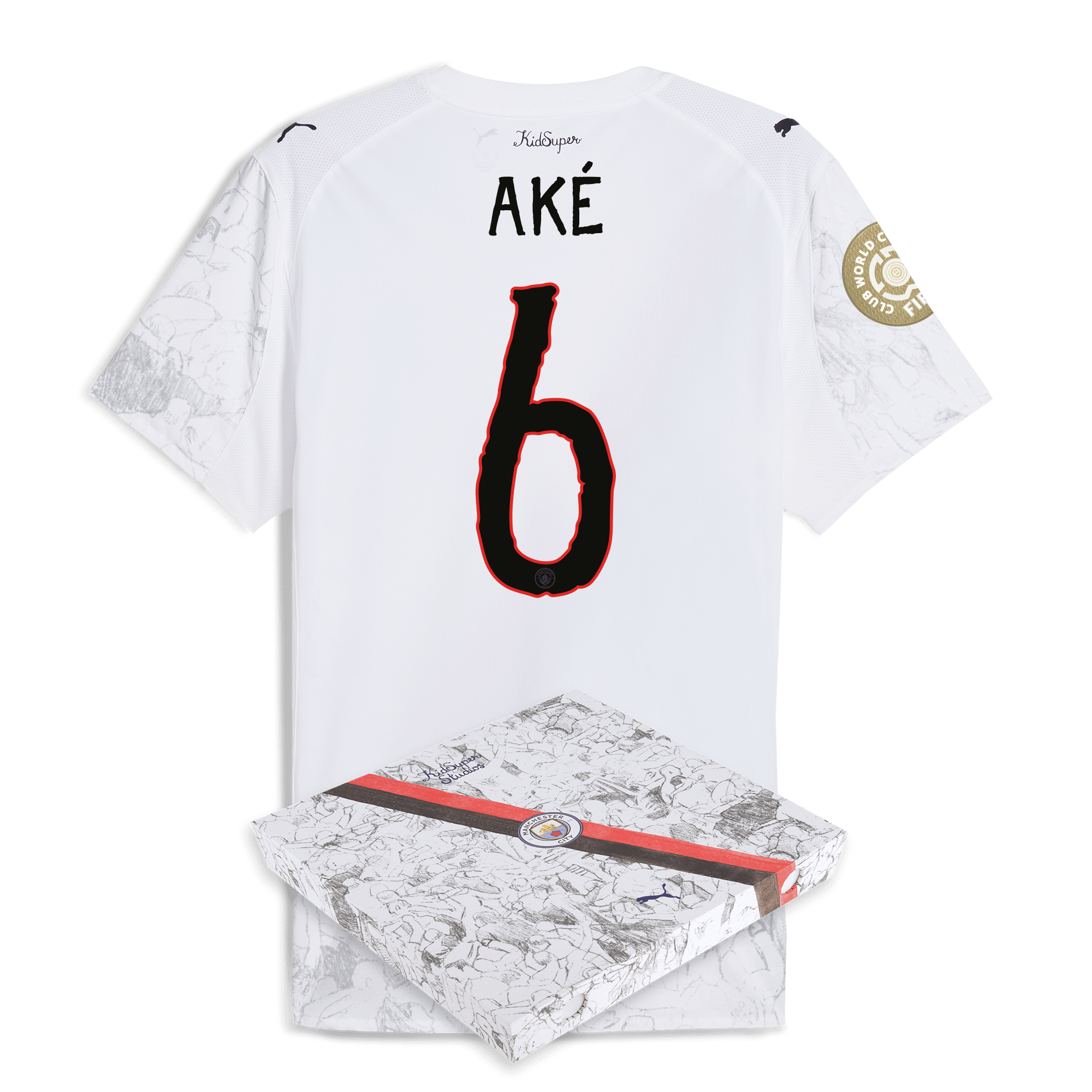 manchester city kidsuper authentic jersey 202526 club world cup with akÉ 6 printing in gift box Manchester City Shirts | Official Team Gear