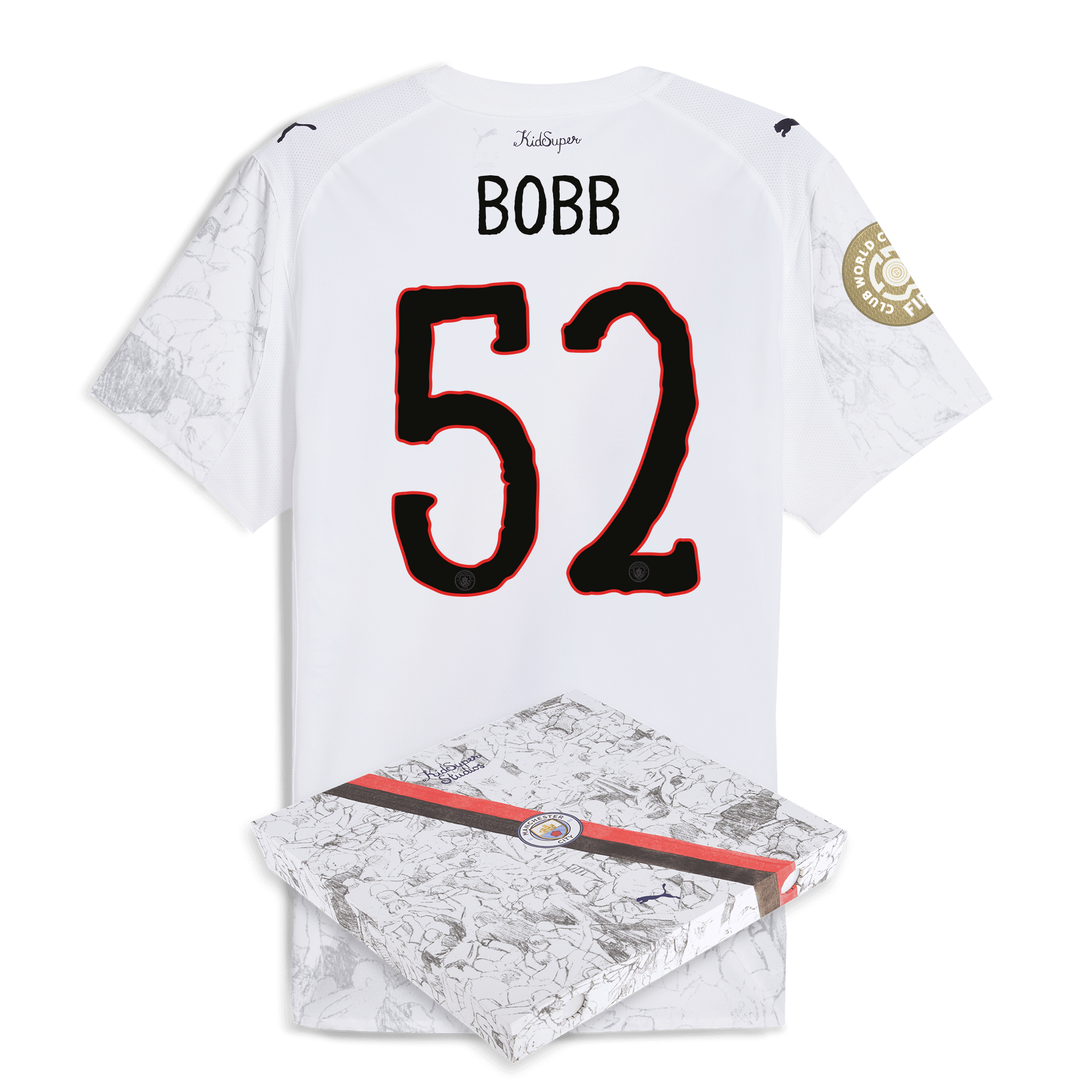 manchester city kidsuper authentic jersey 202526 club world cup with bobb 52 printing in gift box Manchester City Shirts | Official Team Gear