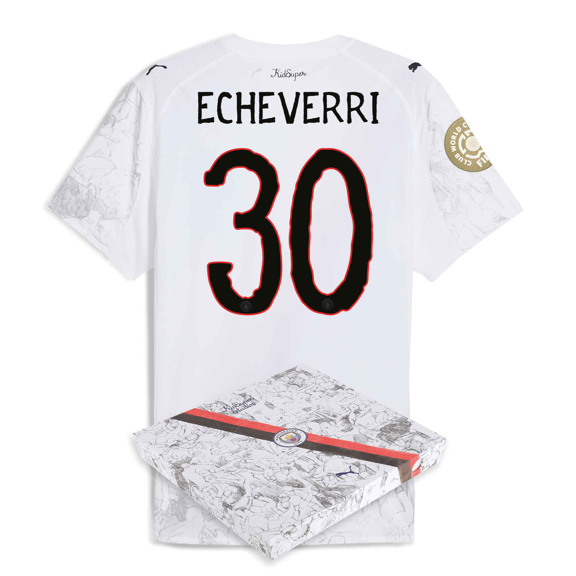 manchester city kidsuper authentic jersey 202526 club world cup with echeverri 30 printing in gift box Manchester City Shirts | Official Team Gear