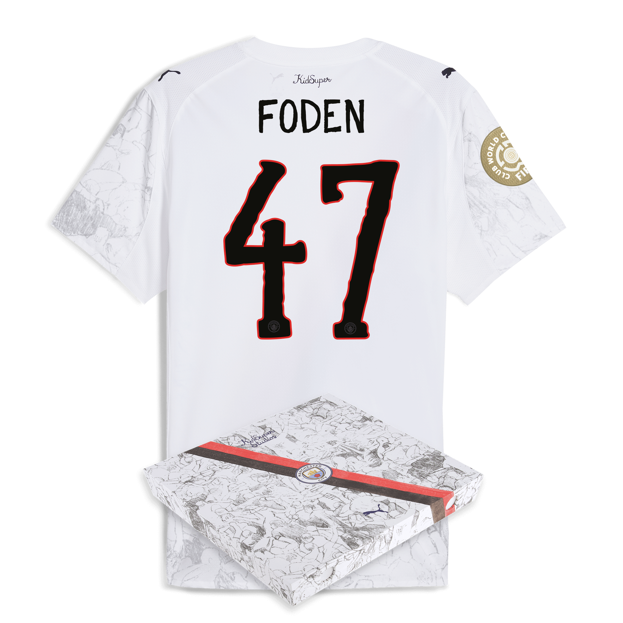 manchester city kidsuper authentic jersey 202526 club world cup with foden 47 printing in gift box Manchester City Shirts | Official Team Gear