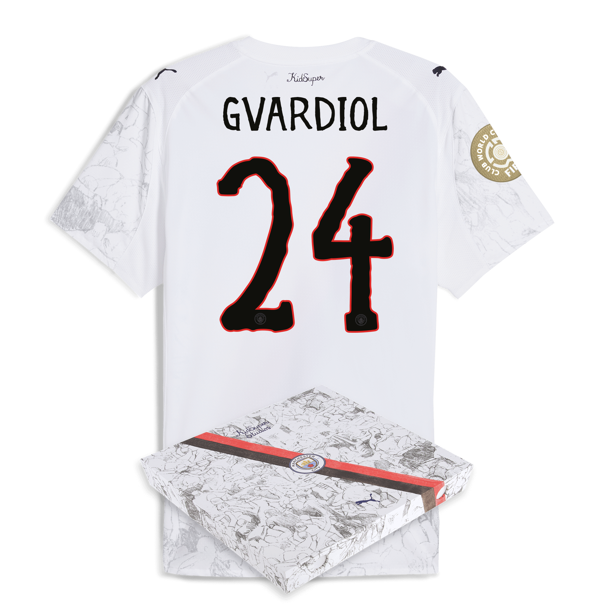 manchester city kidsuper authentic jersey 202526 club world cup with gvardiol 24 printing in gift box Manchester City Shirts | Official Team Gear