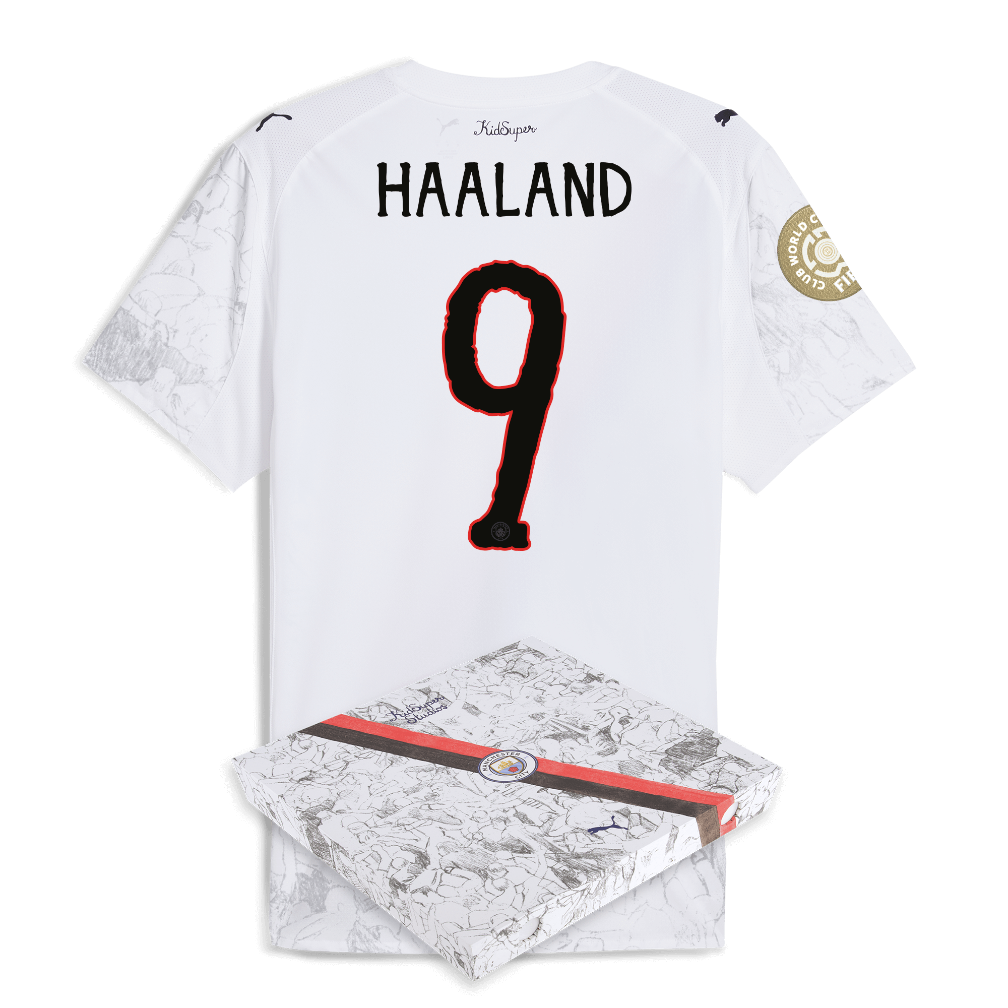 manchester city kidsuper authentic jersey 202526 club world cup with haaland 9 printing in gift box Manchester City Shirts | Official Team Gear