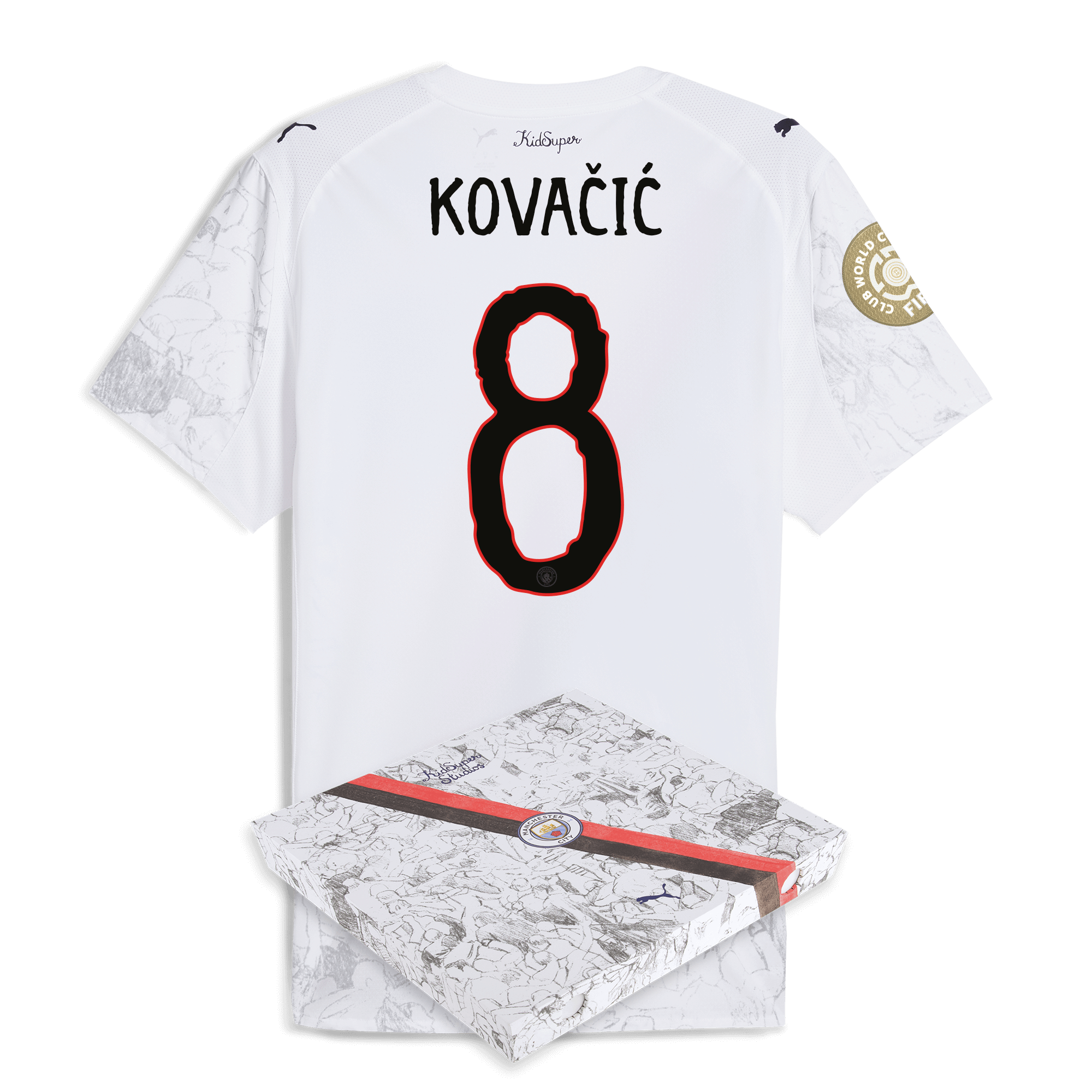 manchester city kidsuper authentic jersey 202526 club world cup with kovaČiĆ 8 printing in gift box Manchester City Shirts | Official Team Gear
