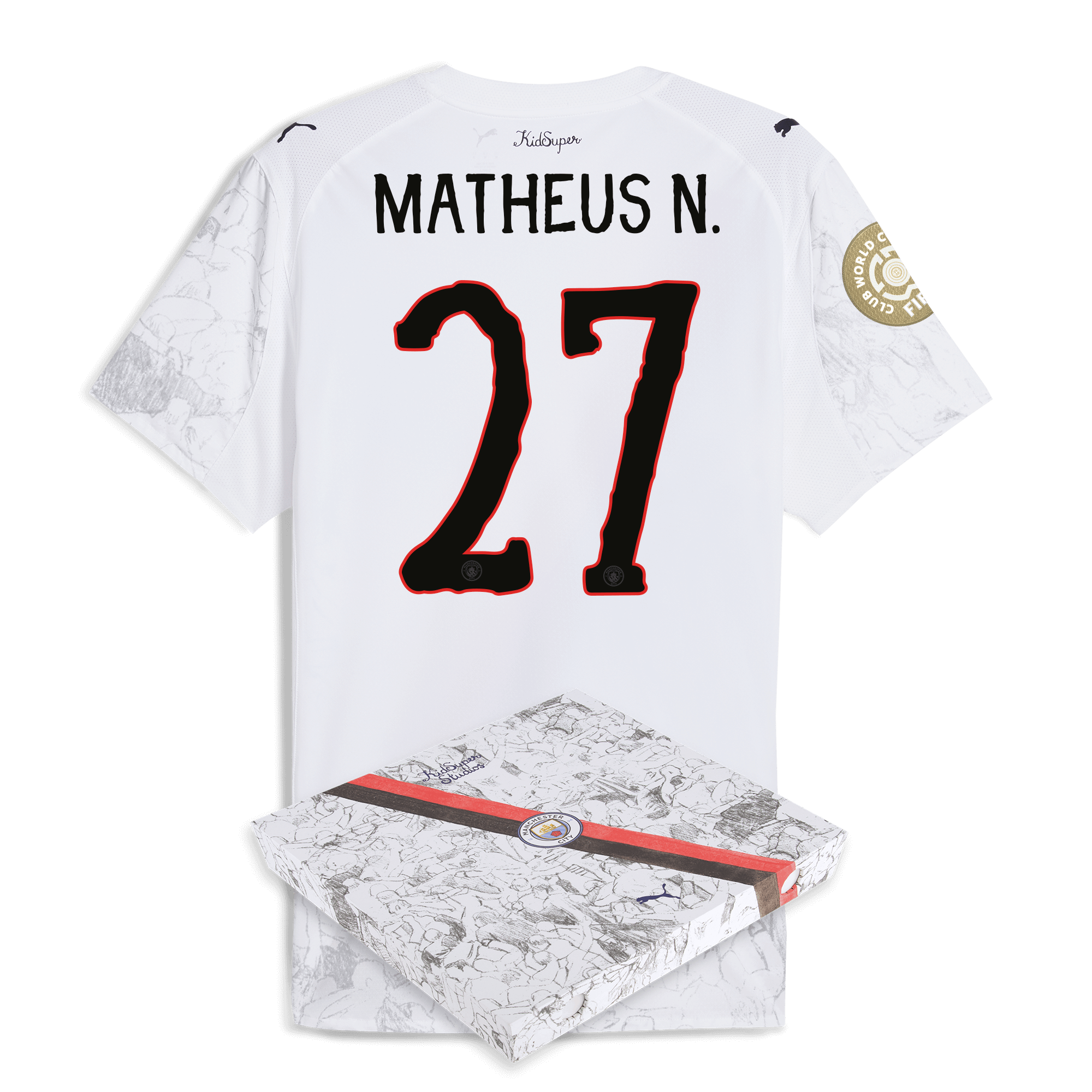 manchester city kidsuper authentic jersey 202526 club world cup with matheus n. 27 printing in gift box Manchester City Shirts | Official Team Gear