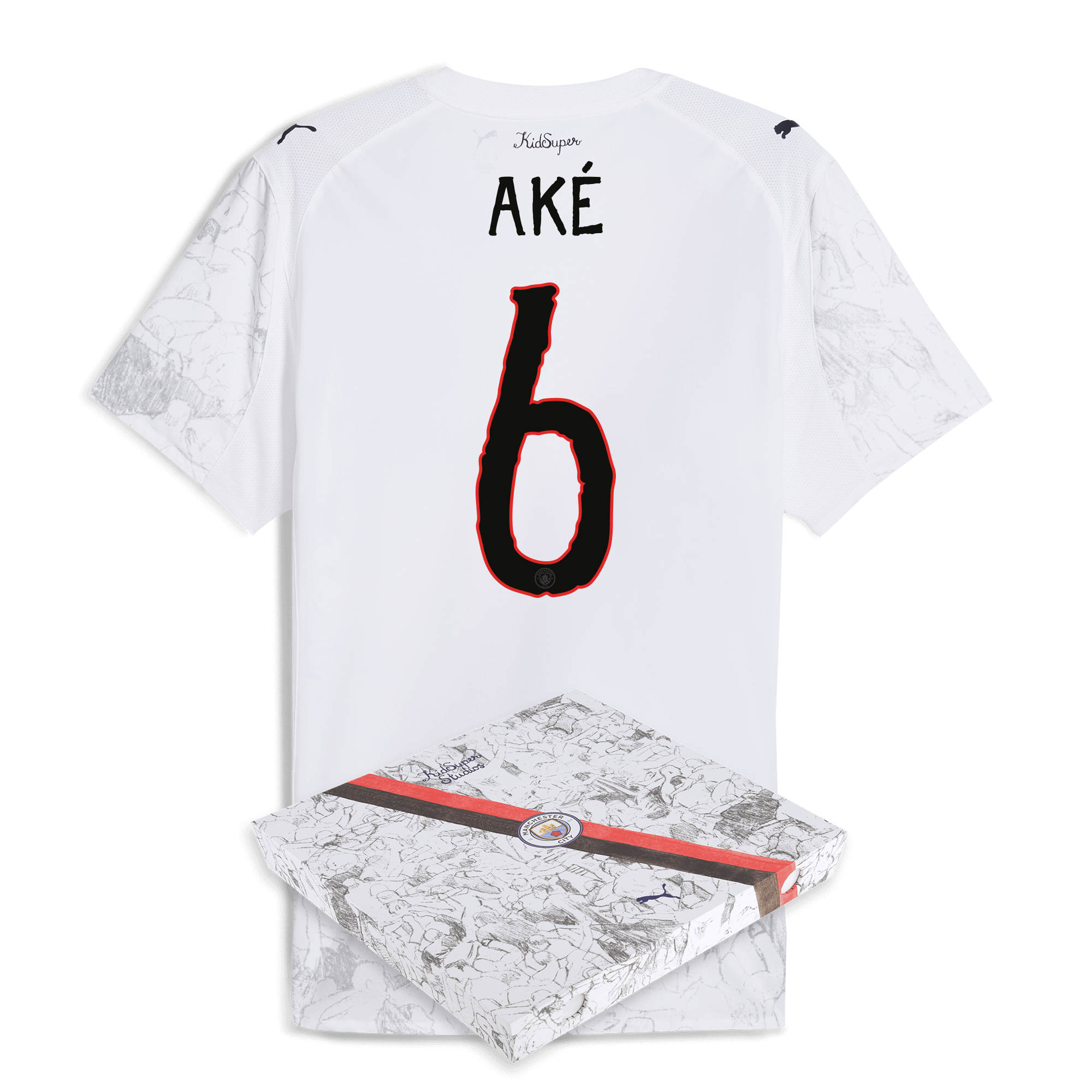 manchester city kidsuper authentic jersey 202526 with akÉ 6 printing in gift box Manchester City Shirts | Official Team Gear