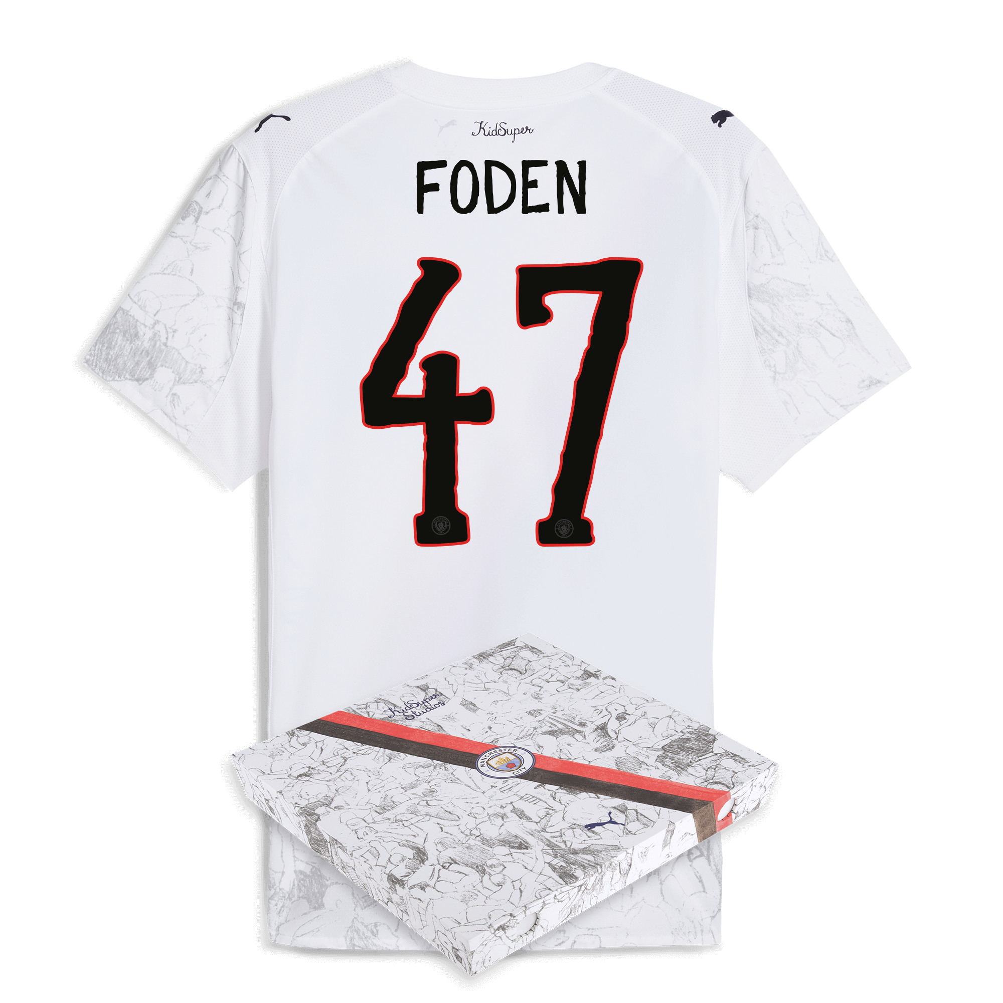 manchester city kidsuper authentic jersey 202526 with foden 47 printing in gift box Manchester City Shirts | Official Team Gear