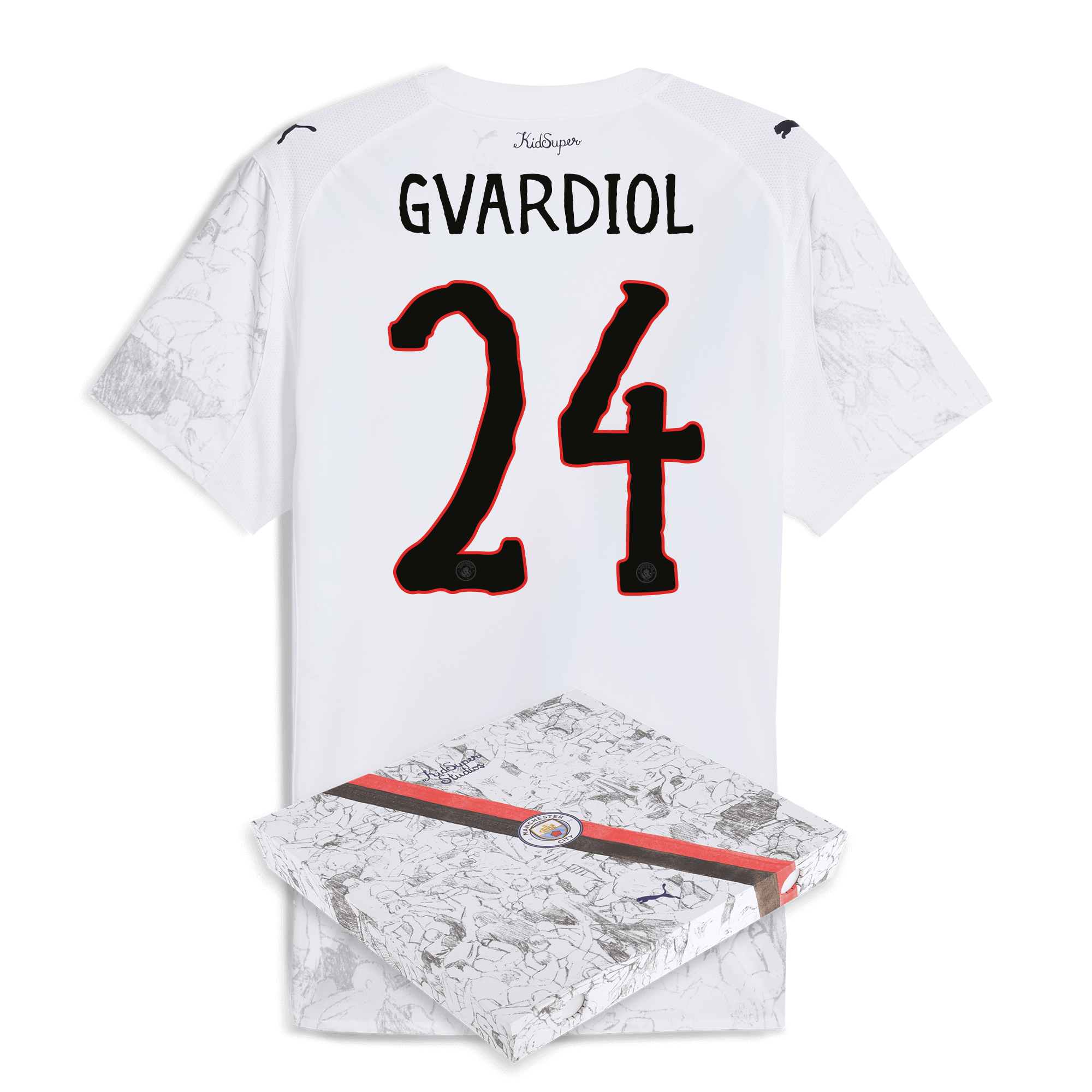 manchester city kidsuper authentic jersey 202526 with gvardiol 24 printing in gift box Manchester City Shirts | Official Team Gear