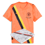 manchester city kidsuper authentic jersey orange 202526 Manchester City Shirts | Official Team Gear