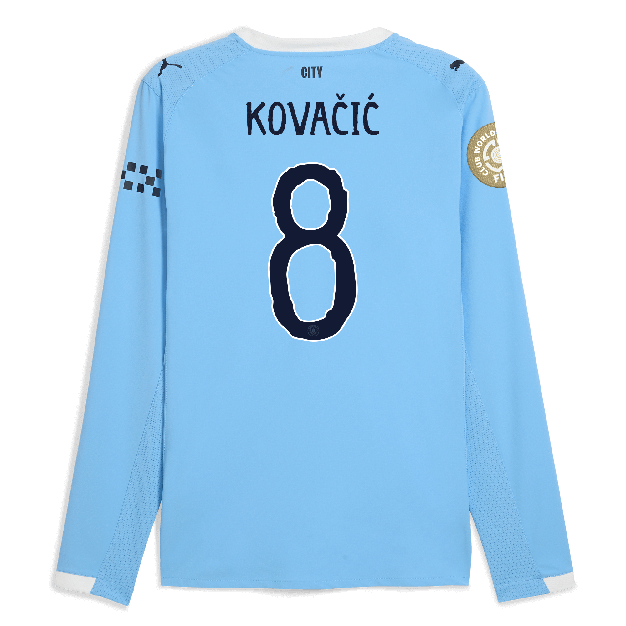 manchester city kidsuper club world cup home authentic jersey 202526 long sleeve with kovaČiĆ 8 printing Manchester City Shirts | Official Team Gear