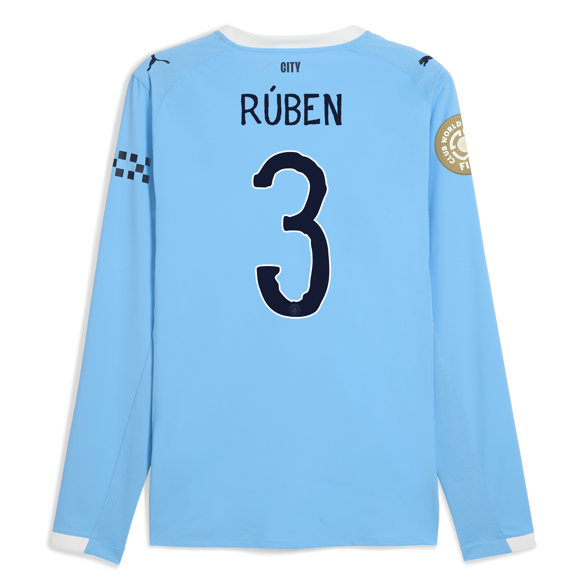 manchester city kidsuper club world cup home authentic jersey 202526 long sleeve with rÚben 3 printing Manchester City Shirts | Official Team Gear