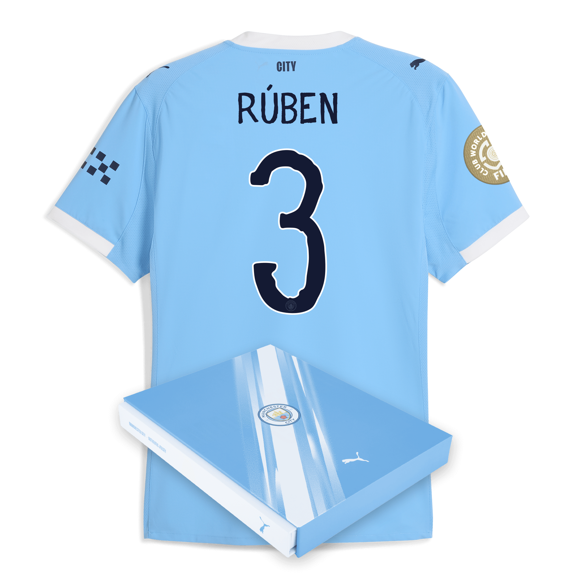 manchester city kidsuper club world cup home authentic jersey 202526 with rÚben 3 printing in gift box Manchester City Shirts | Official Team Gear